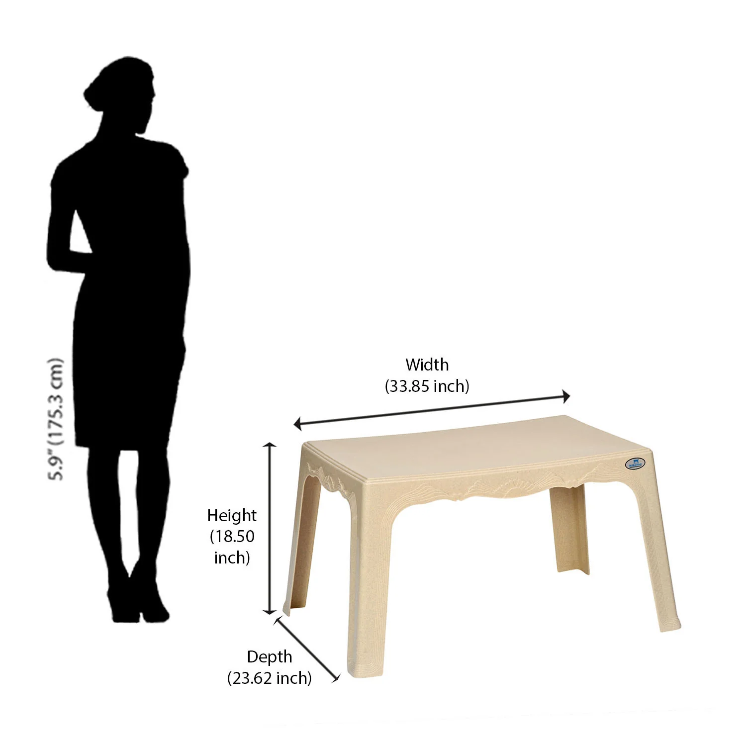 Nilkamal MAGNUM Center Table - Image 9