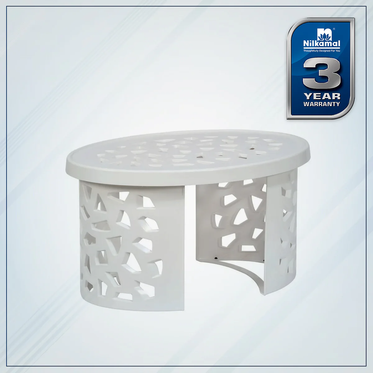 Nilkamal Crystal Plastic Centre Table - Image 14