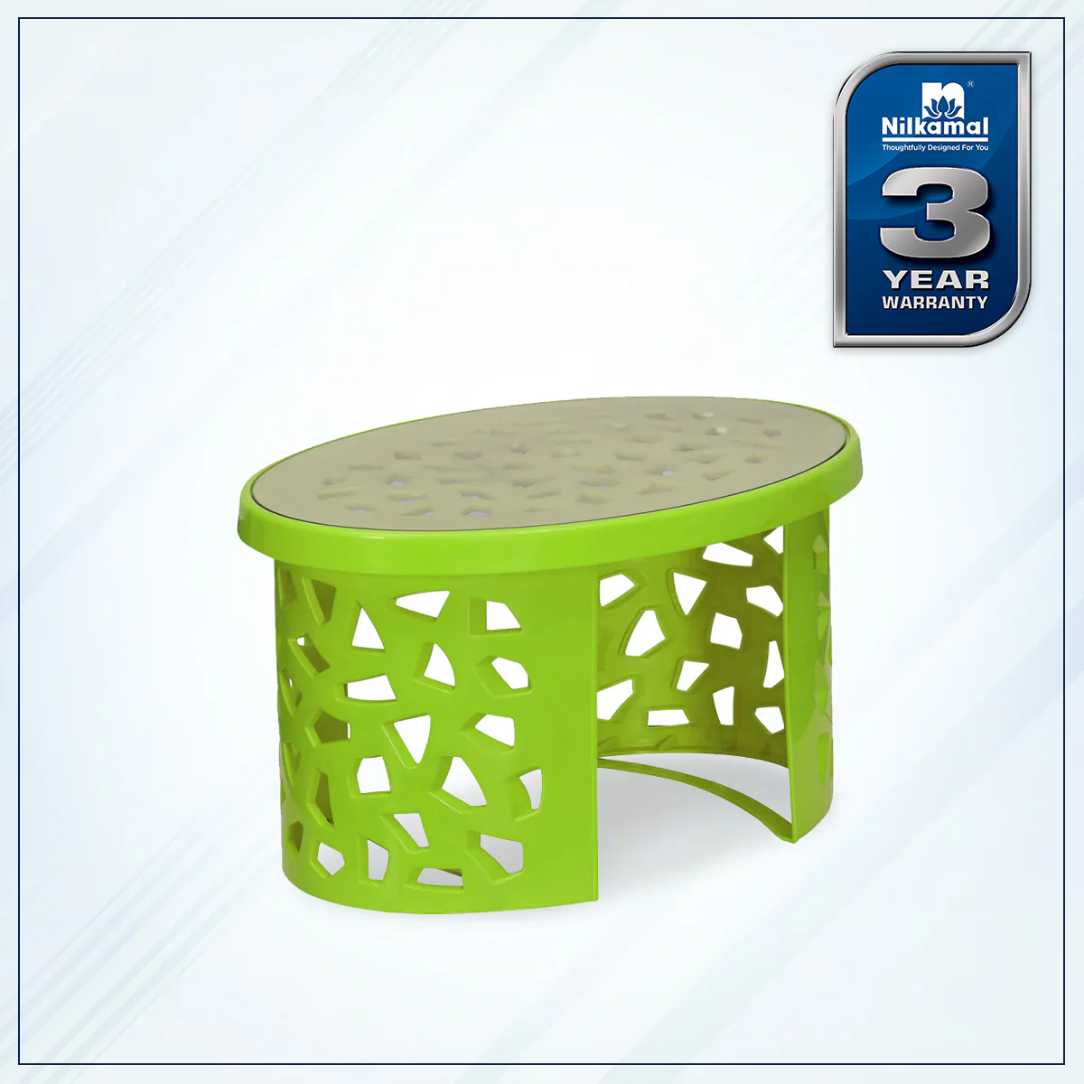 Nilkamal Crystal Plastic Centre Table - Image 70