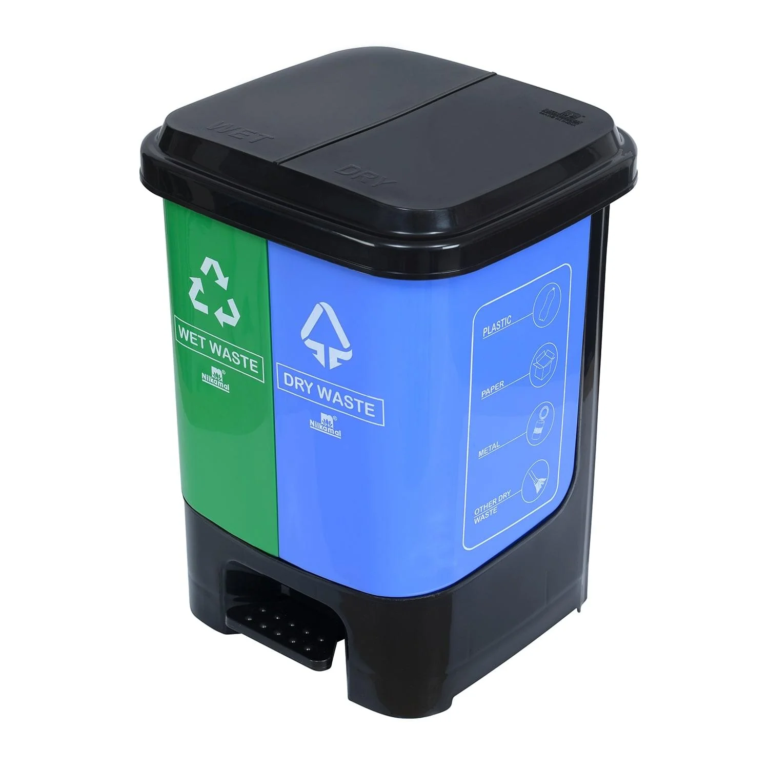 Nilkamal 10 Ltr Twin Dustbin - Image 5