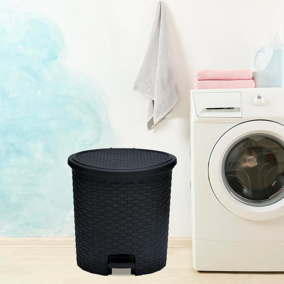 Nilkamal 12 Ltr Home Paddle Dustbin - Image 25