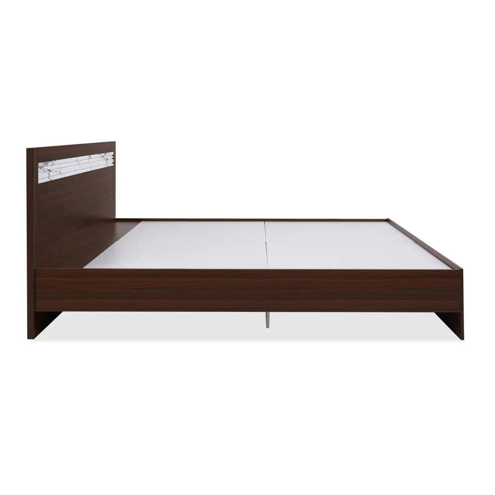 Nilkamal Akin Queen Bed without Storage (Walnut) - Image 8