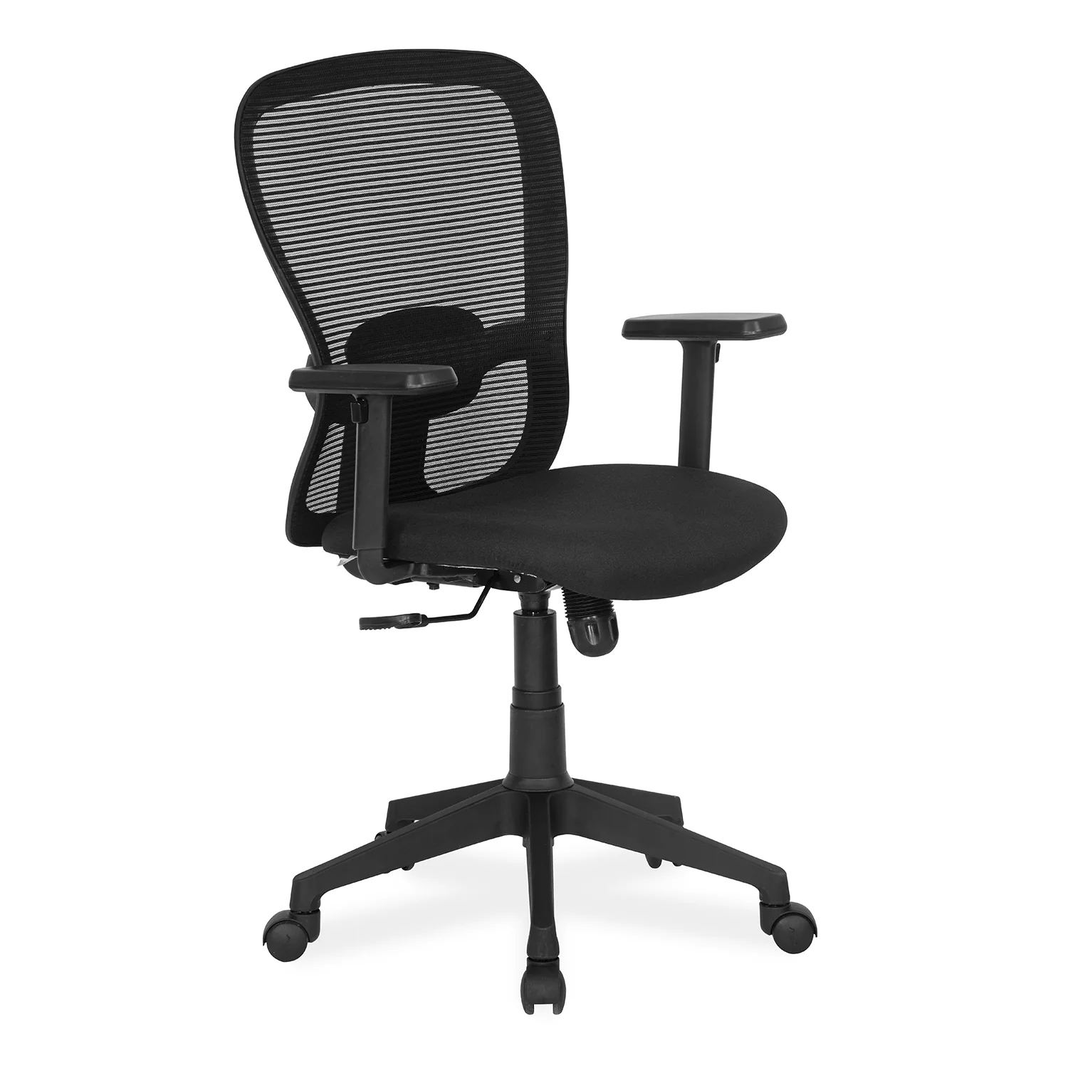 Nilkamal Alba Mid Back Office Chair (Black) - Image 4