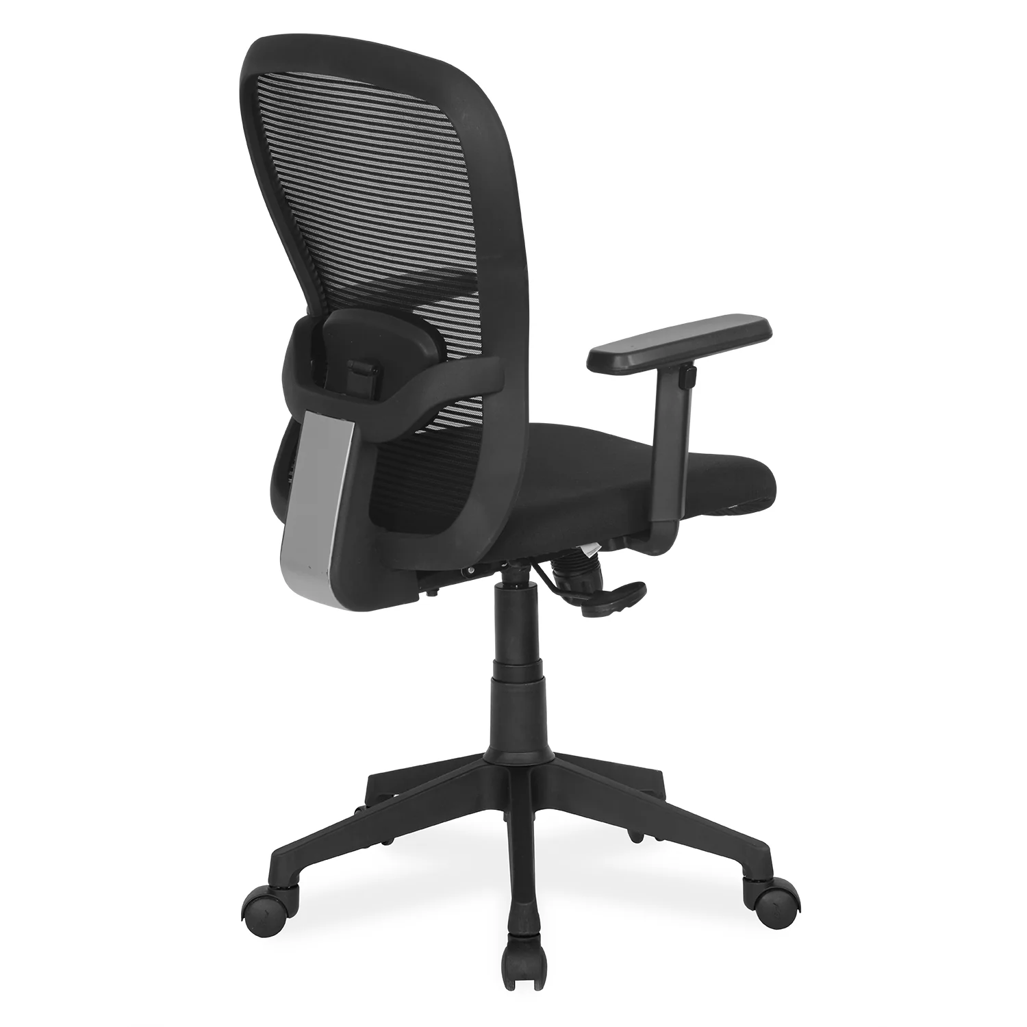 Nilkamal Alba Mid Back Office Chair (Black) - Image 5
