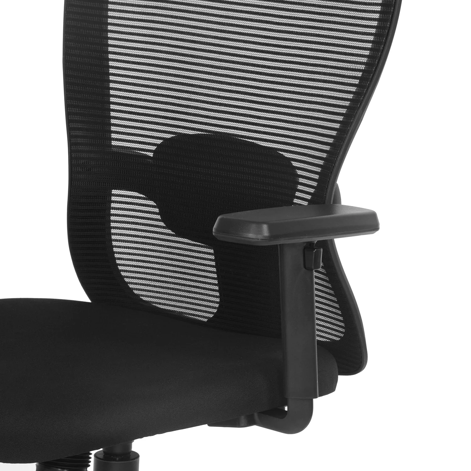 Nilkamal Alba Mid Back Office Chair (Black) - Image 7