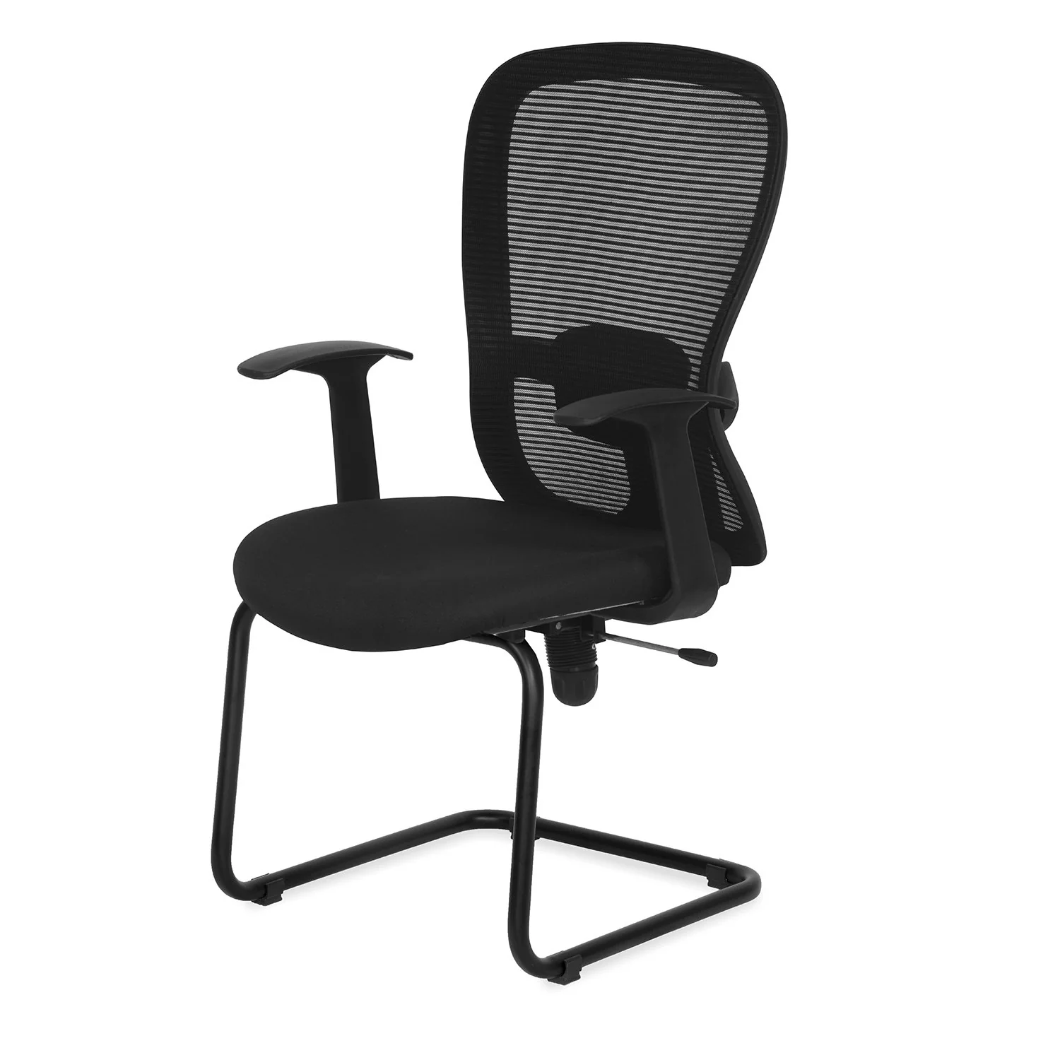 Nilkamal Alba Mid Back Visitor Chair (Black) - Image 7