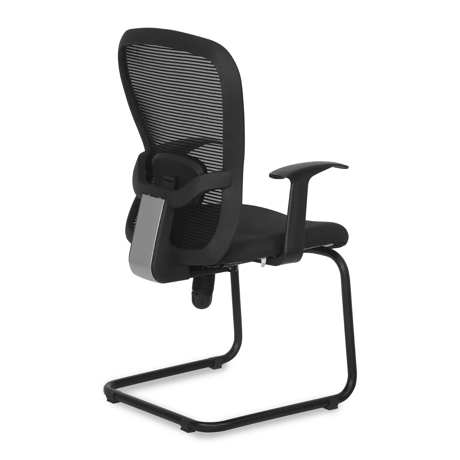 Nilkamal Alba Mid Back Visitor Chair (Black) - Image 9
