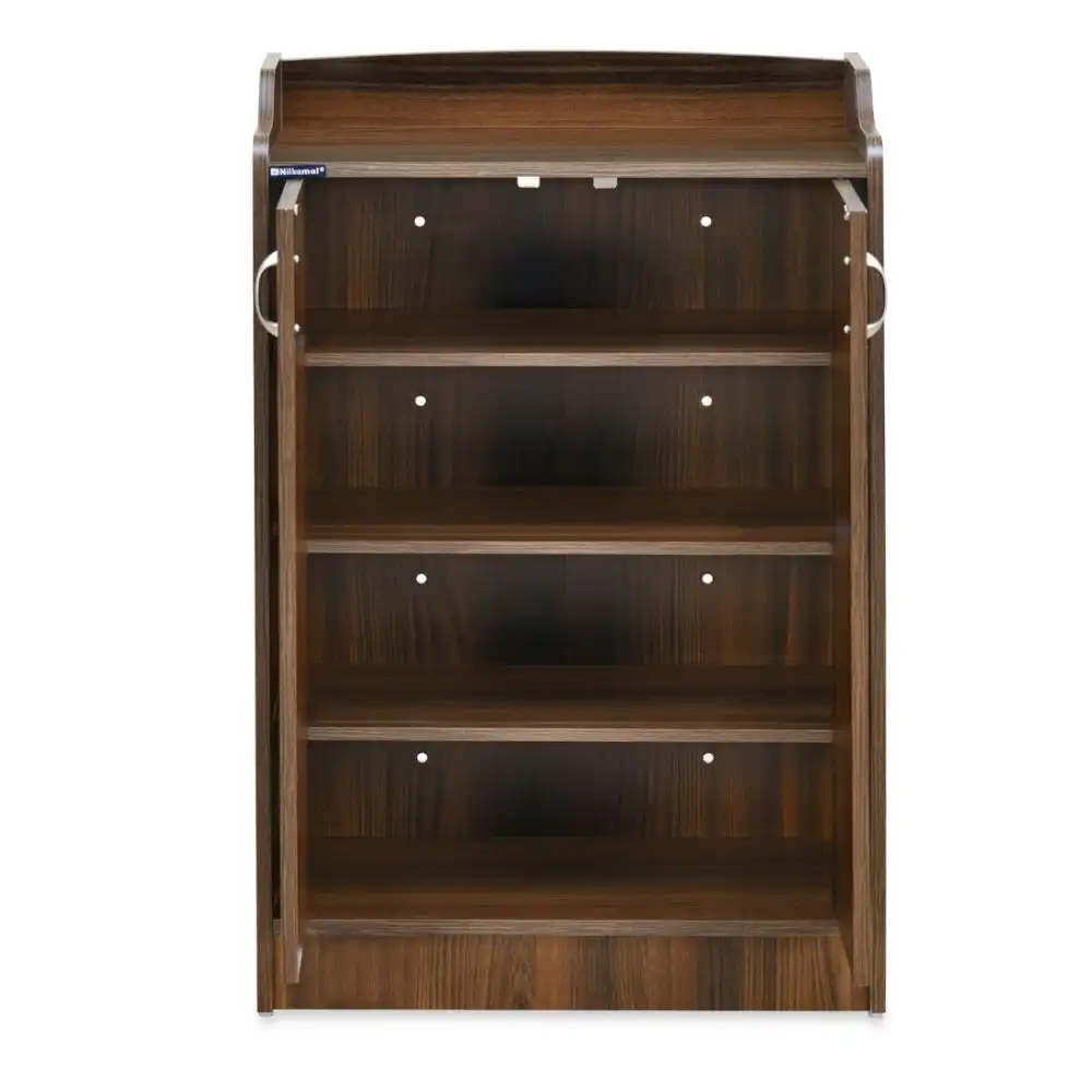 Nilkamal Alpine Shoe Cabinet (Classic Walnut) - Image 11