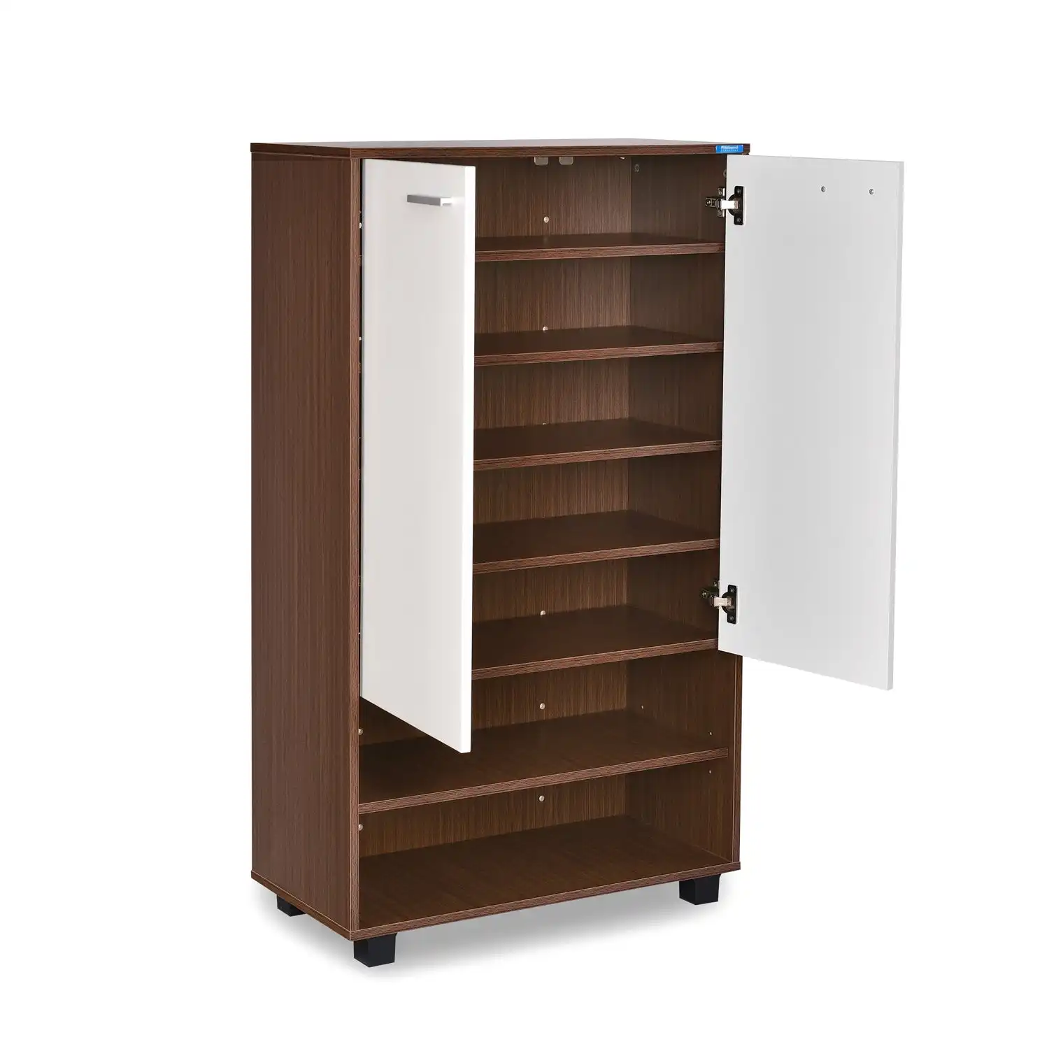 Nilkamal Ardor Shoe Cabinet (Oak/Frosty White) - Image 5