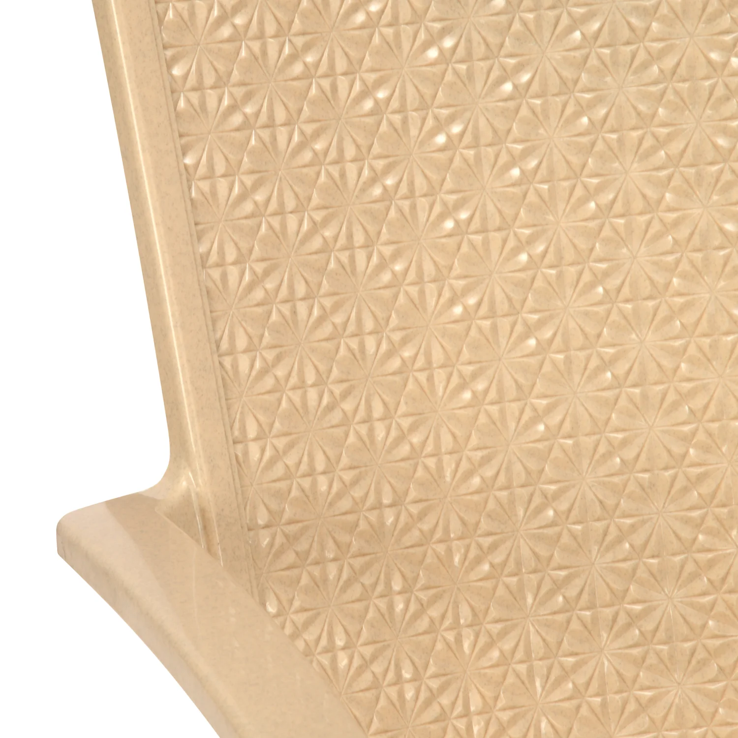 Nilkamal CHR2225 Plastic Arm Chair (Marble Beige) - Image 8