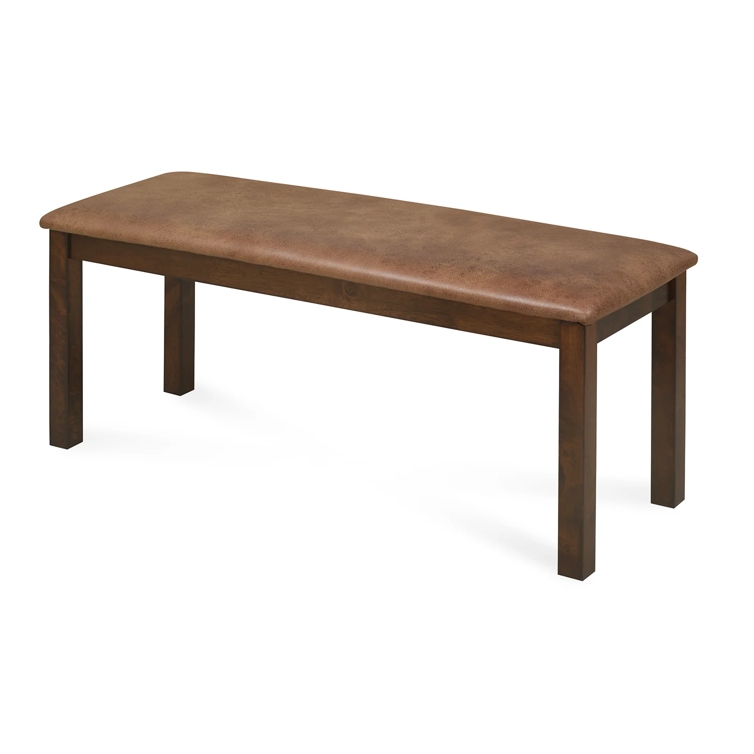 Nilkamal Arnold Multi Use Long Sitting Bench for Living Room | Dining Room (Walnut) - Image 4