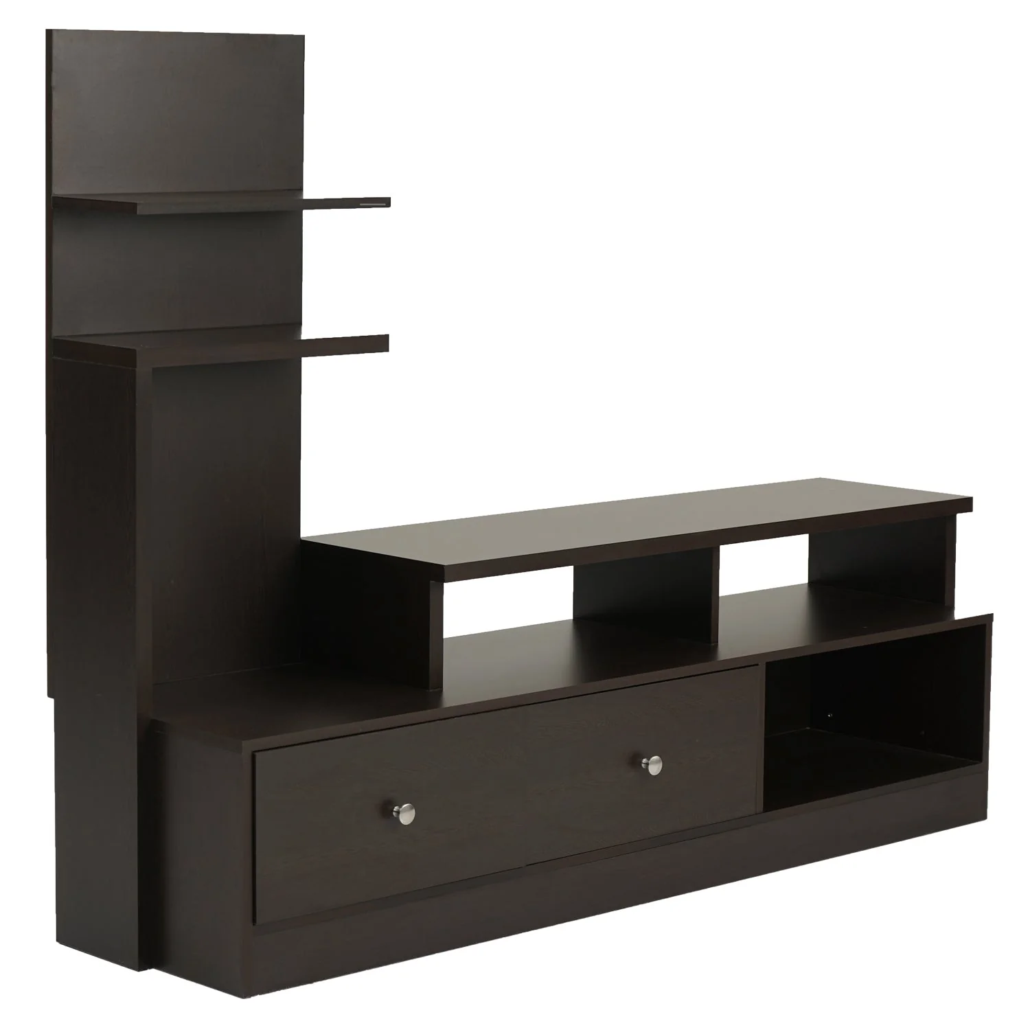 Nilkamal Aroy Low Height Wall Unit (Wenge) - Image 3