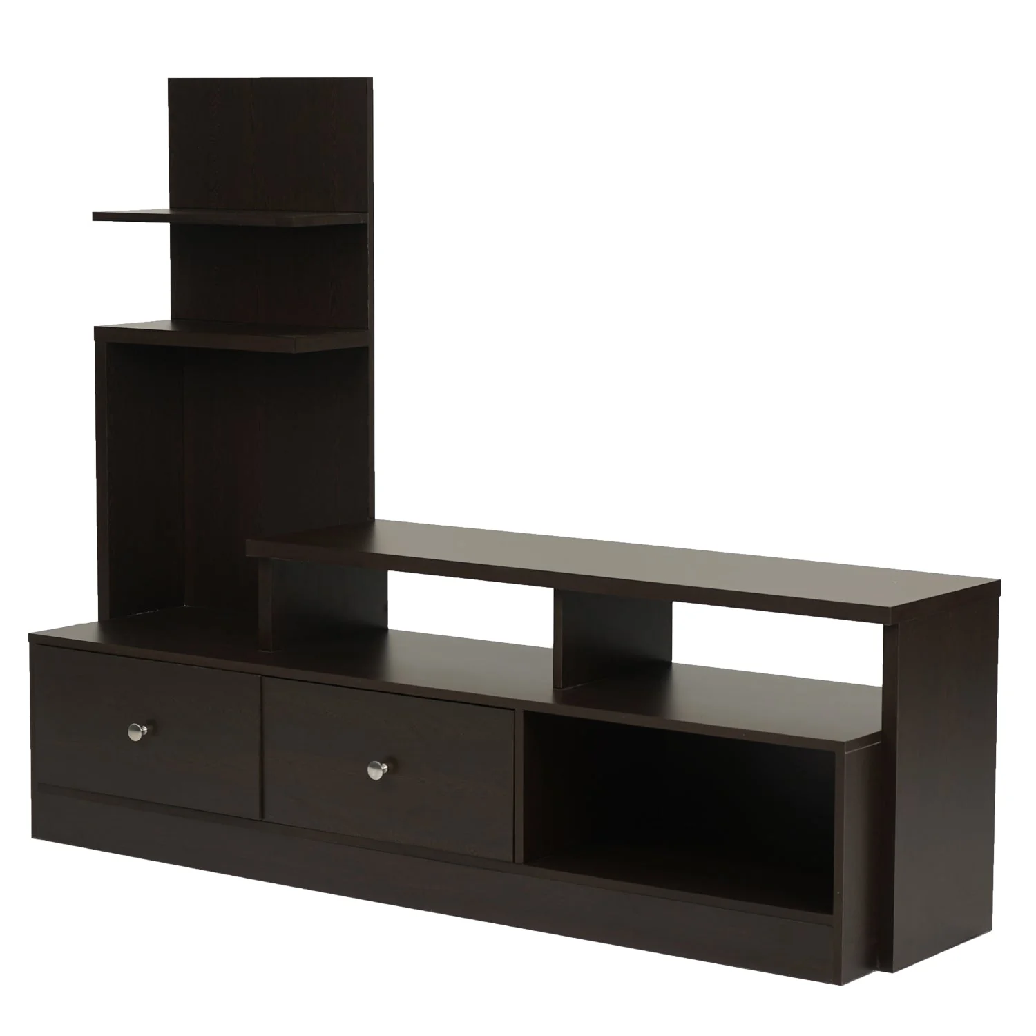 Nilkamal Aroy Low Height Wall Unit (Wenge) - Image 4