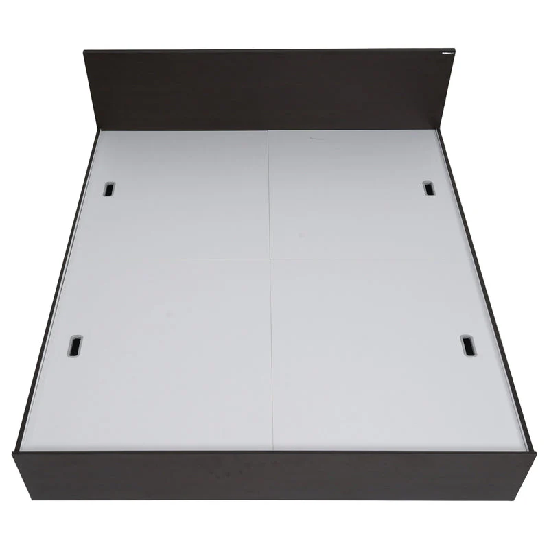 Nilkamal Arthur King Bed with Storage (Walnut) - Image 14