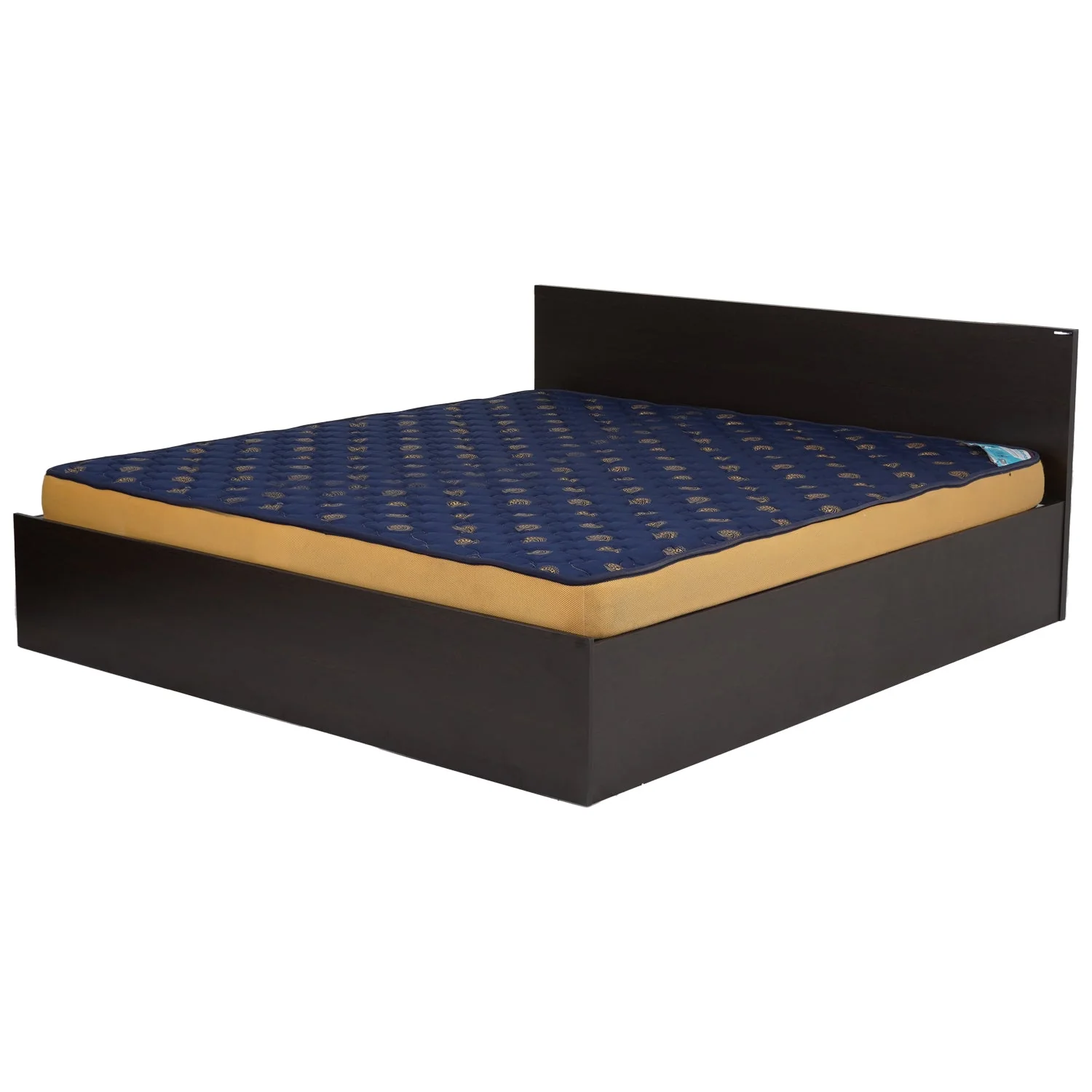 Nilkamal Arthur King Bed with Storage (Walnut) - Image 15