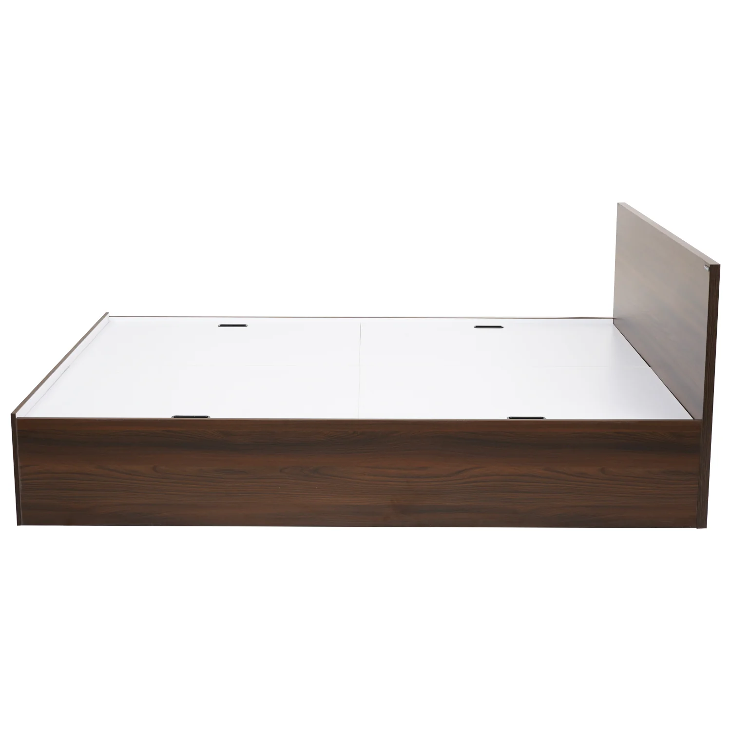 Nilkamal Arthur King Bed with Storage (Walnut) - Image 6