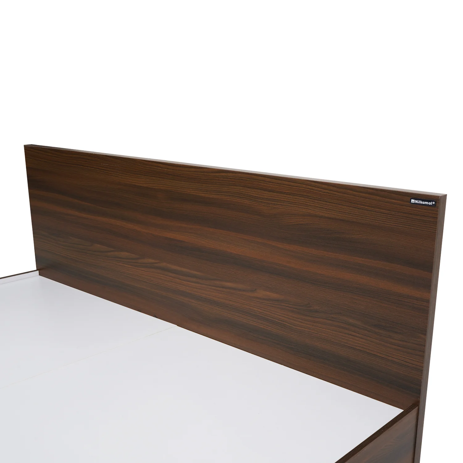 Nilkamal Arthur King Bed with Storage (Walnut) - Image 8