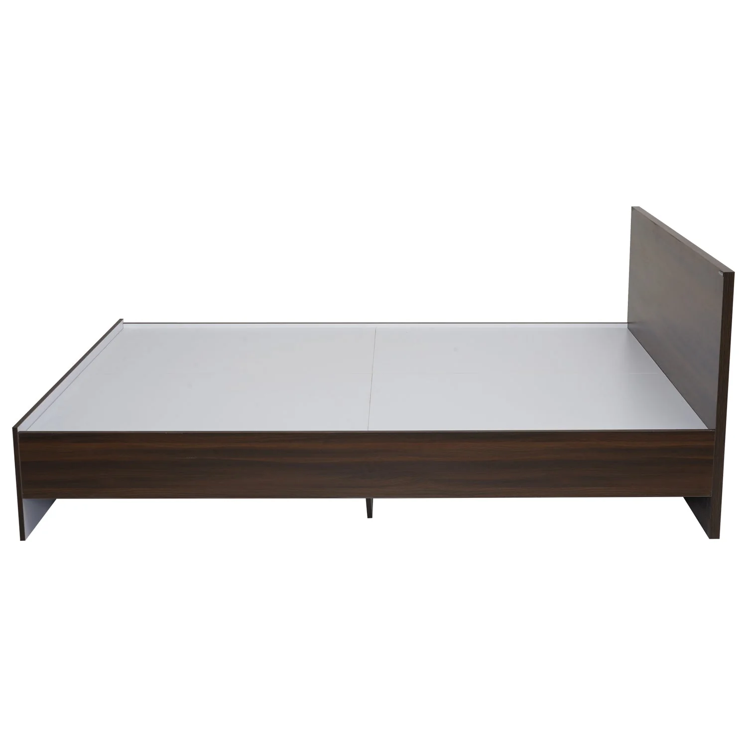 Nilkamal Arthur King Bed (Walnut) - Image 4
