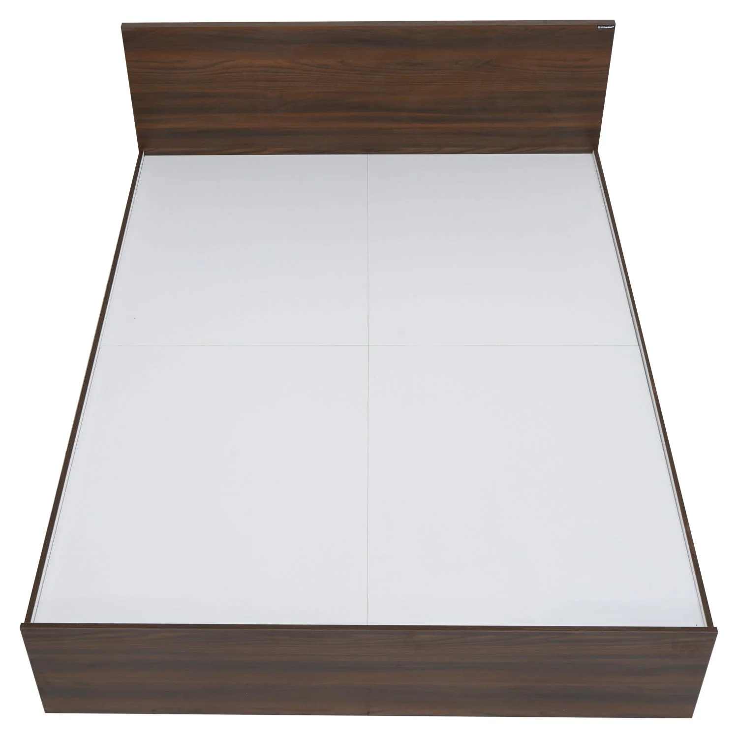 Nilkamal Arthur King Bed (Walnut) - Image 6