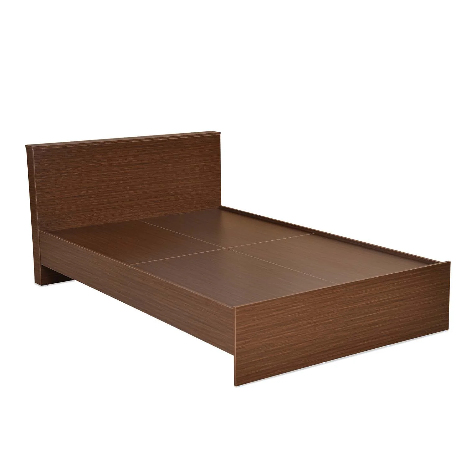 Nilkamal Arthur Plus Double Bed (Legno Oak Dark) - Image 3