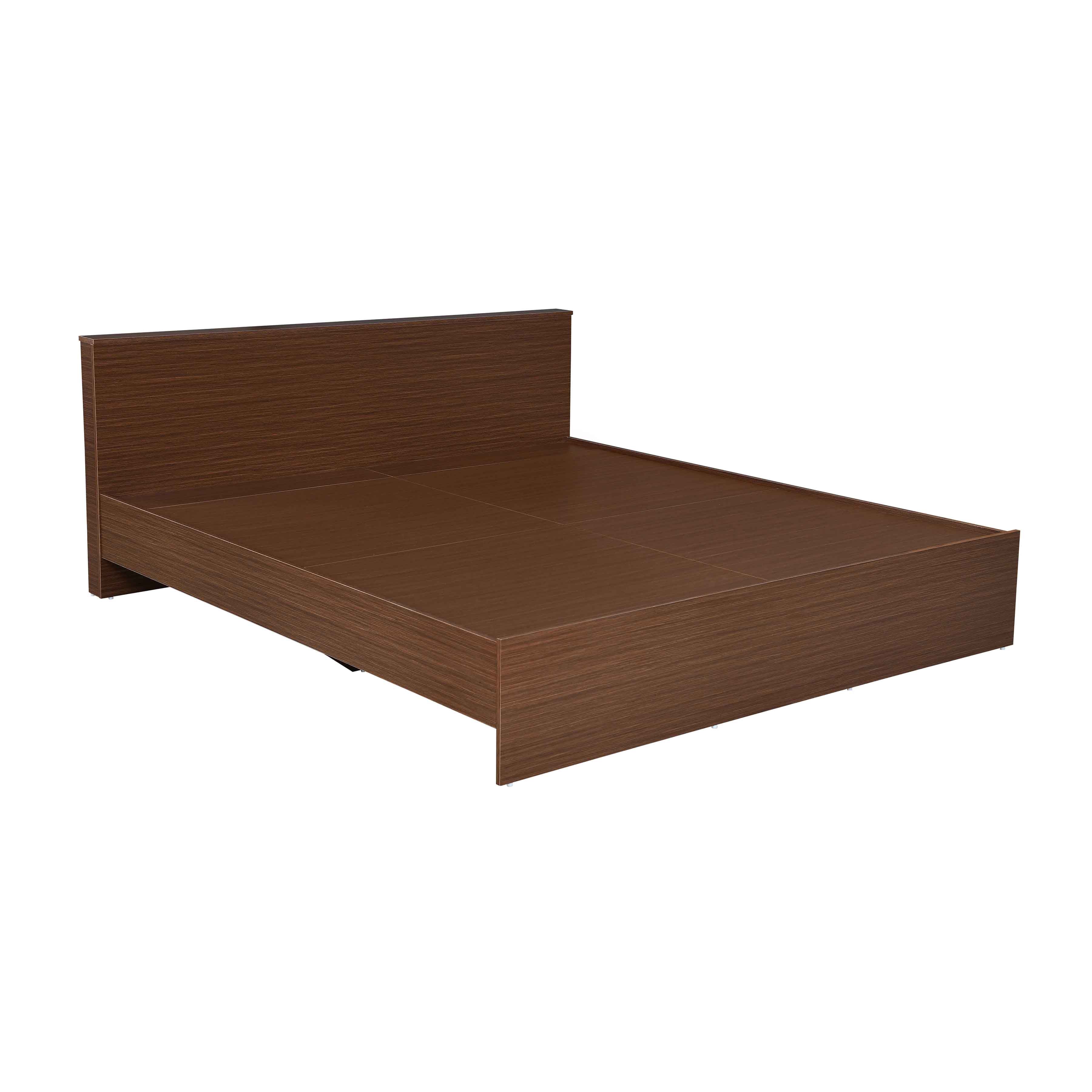 Nilkamal Arthur Plus King Bed (Legno Oak Dark) - Image 3