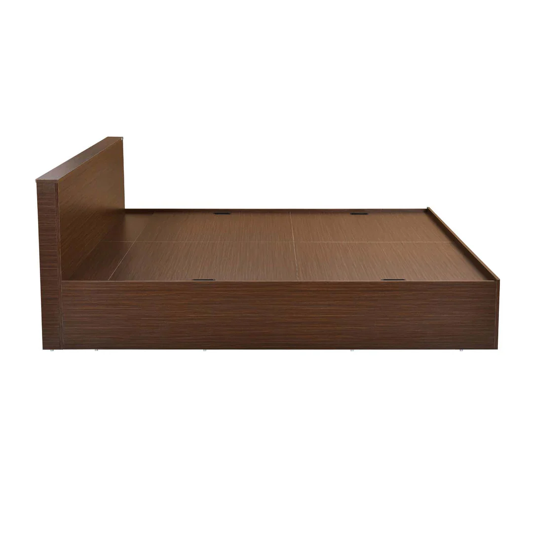 Nilkamal Arthur Plus King Bed With Storage (Legno Oak Dark) - Image 12