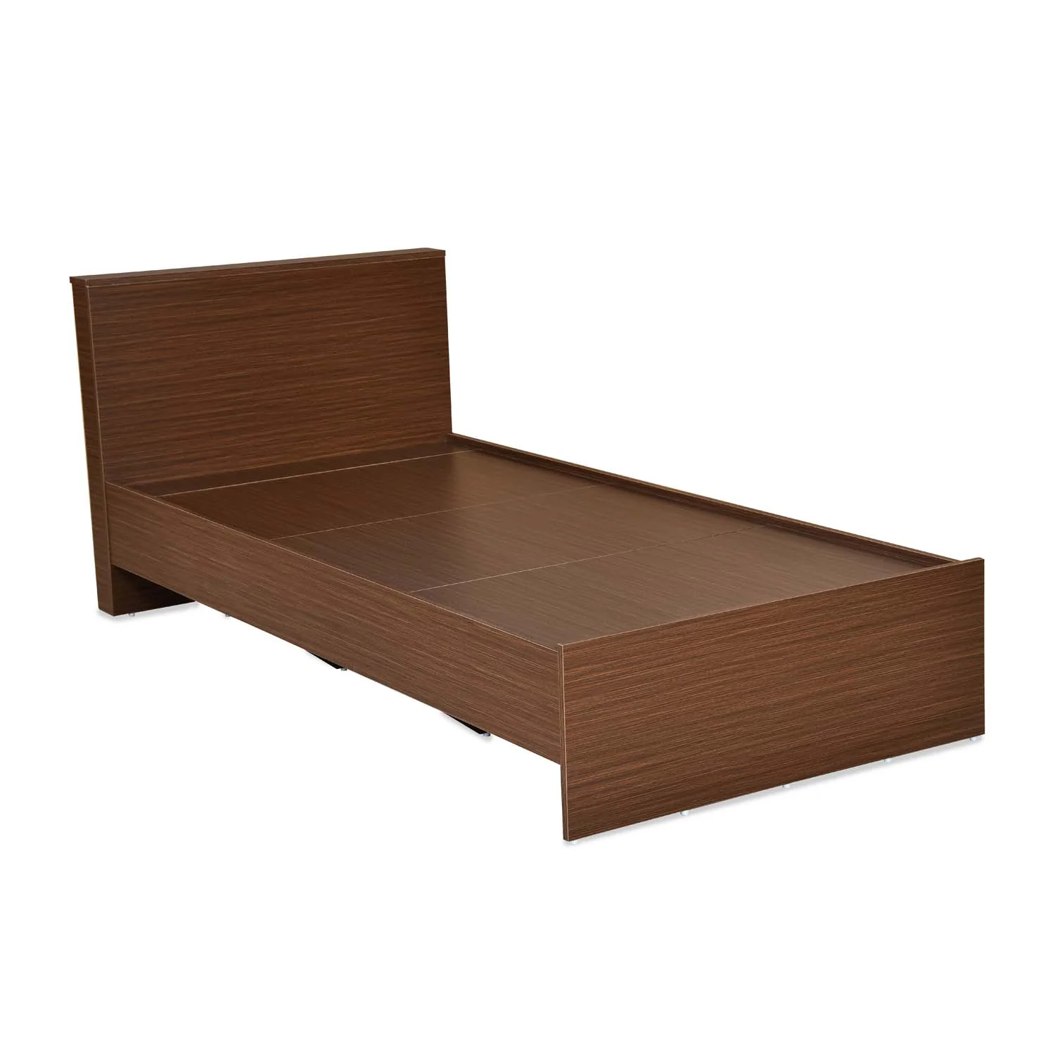 Nilkamal Arthur Plus Single Bed (Legno Oak Dark) - Image 3
