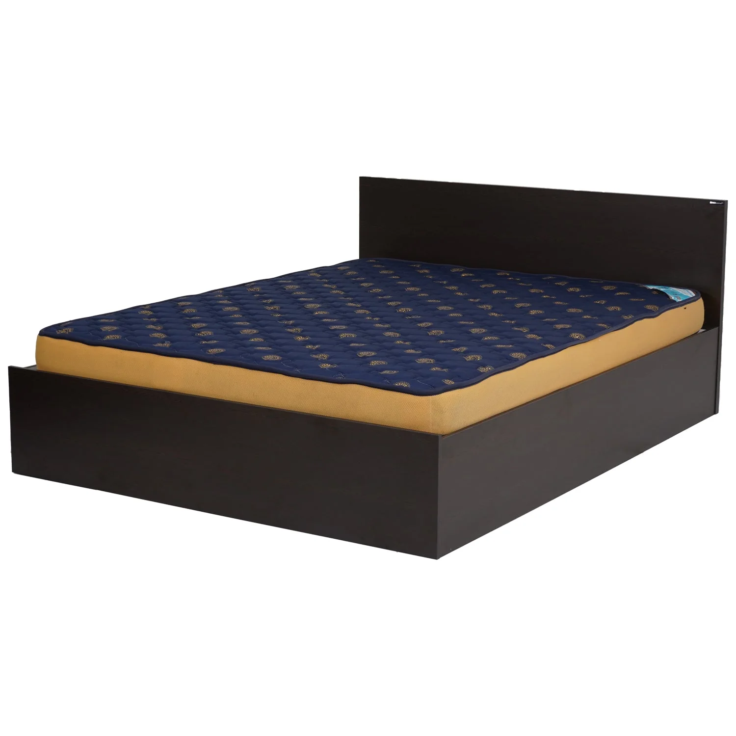 Nilkamal Arthur Queen Bed with Storage (Walnut) - Image 15