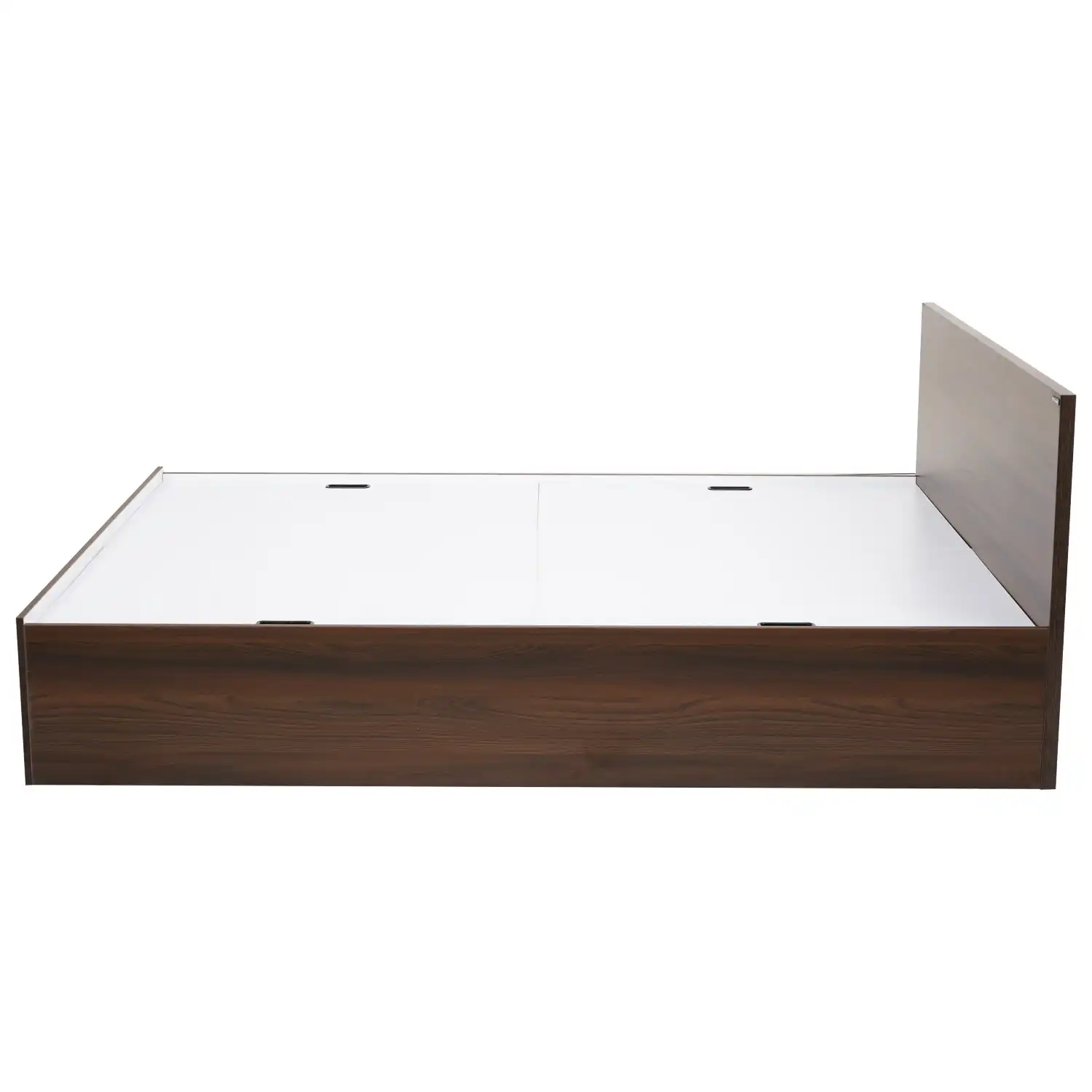 Nilkamal Arthur Queen Bed with Storage (Walnut) - Image 4
