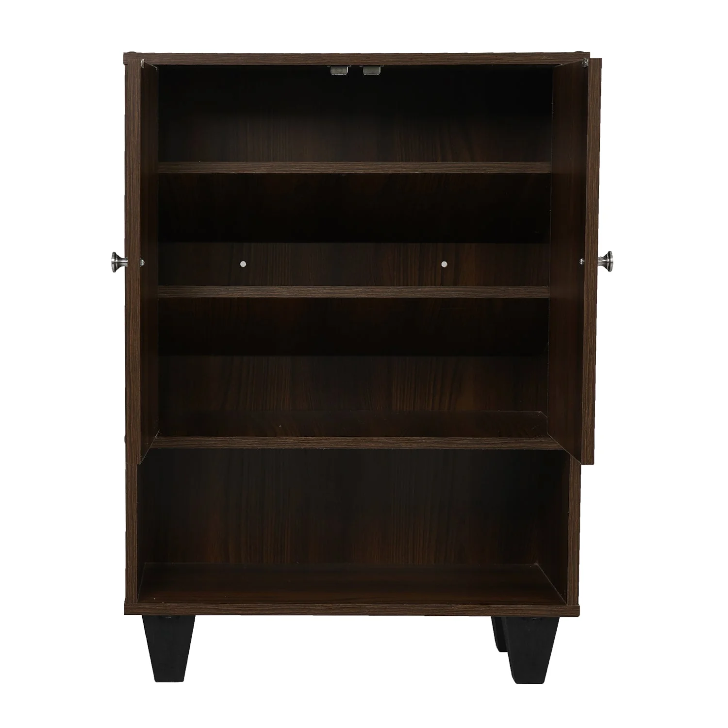Nilkamal Astero Engineered Wood Shoe Cabinet (Walnut) - Image 5