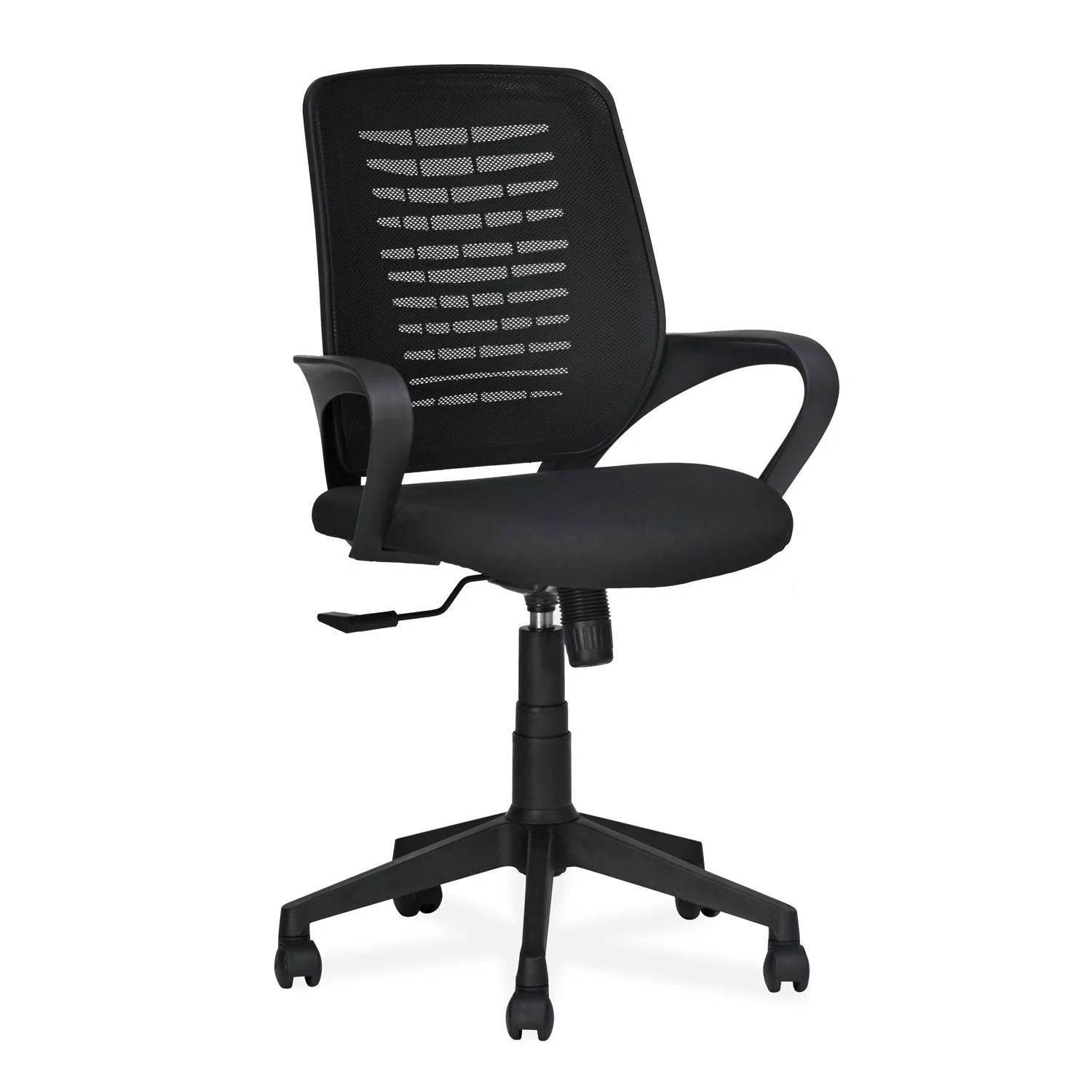 Nilkamal Astor Mid Back Mesh Office Chair (Black) - Image 3