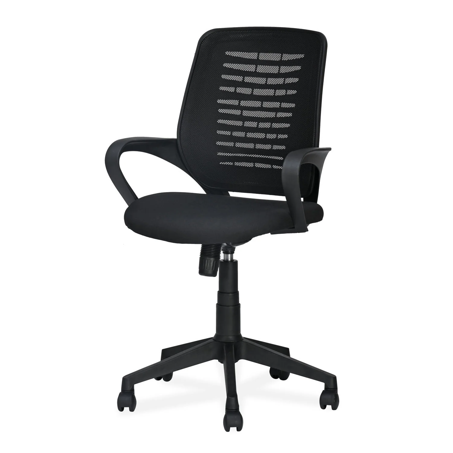 Nilkamal Astor Mid Back Mesh Office Chair (Black) - Image 4