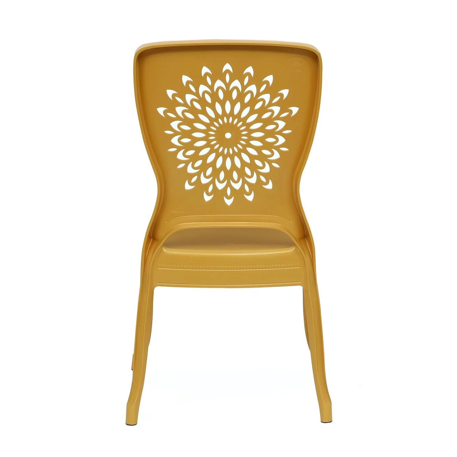 Nilkamal Aura Plastic Chair (Gold) - Image 6
