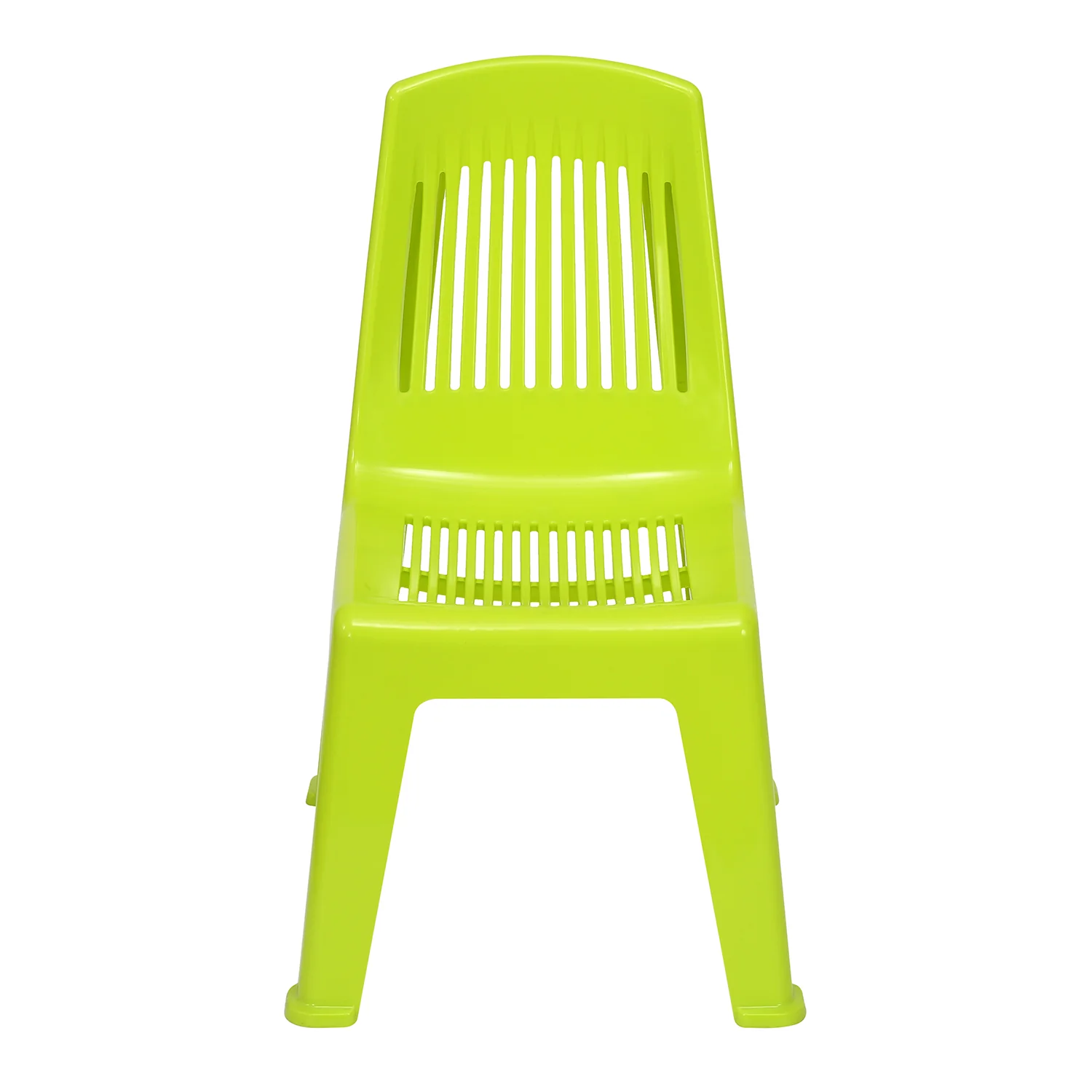 Nilkamal CHR5027 Plastic Baby Armless Chair (Spring Green) - Image 6
