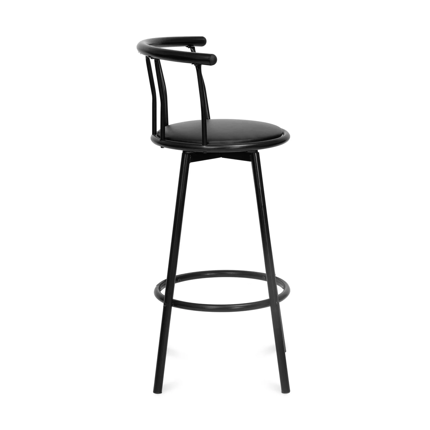 Nilkamal Bayern Rotating Seat Bar Stool (Black) - Image 3