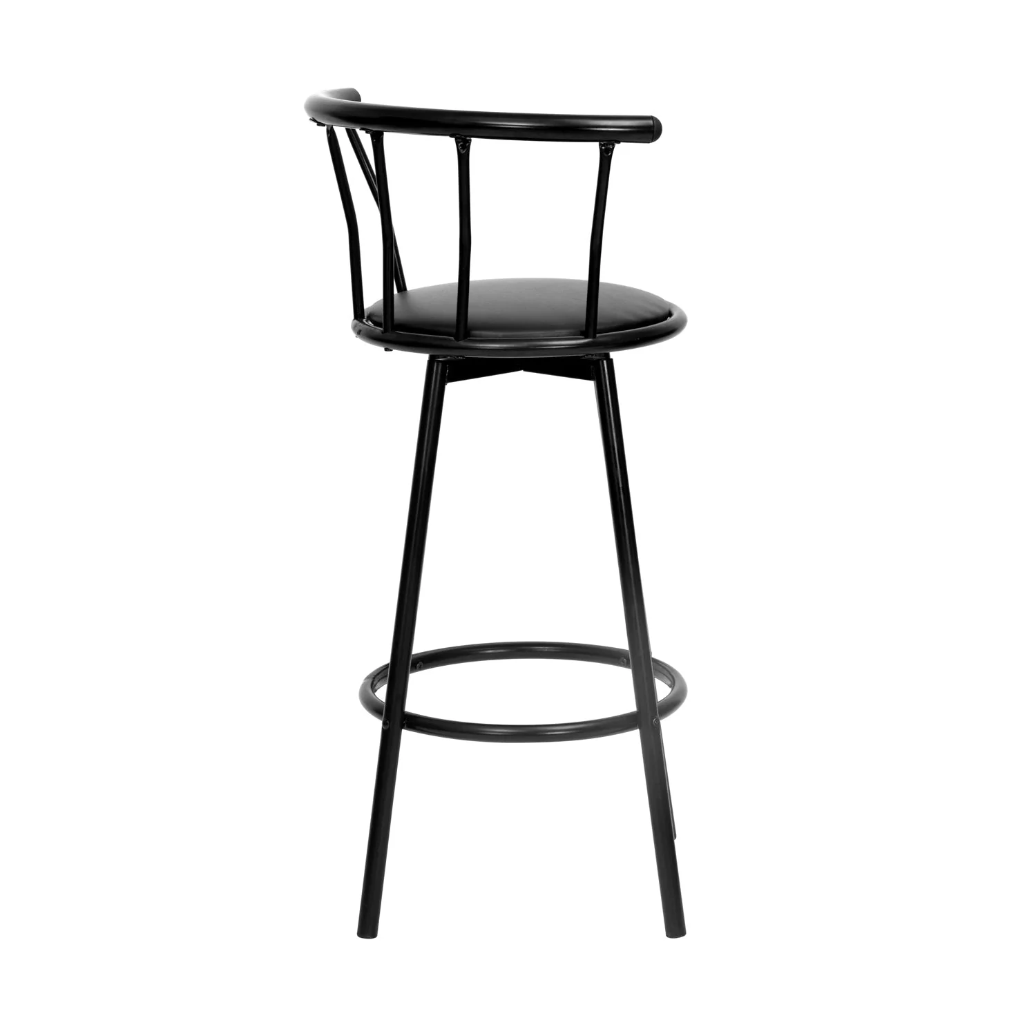 Nilkamal Bayern Rotating Seat Bar Stool (Black) - Image 4