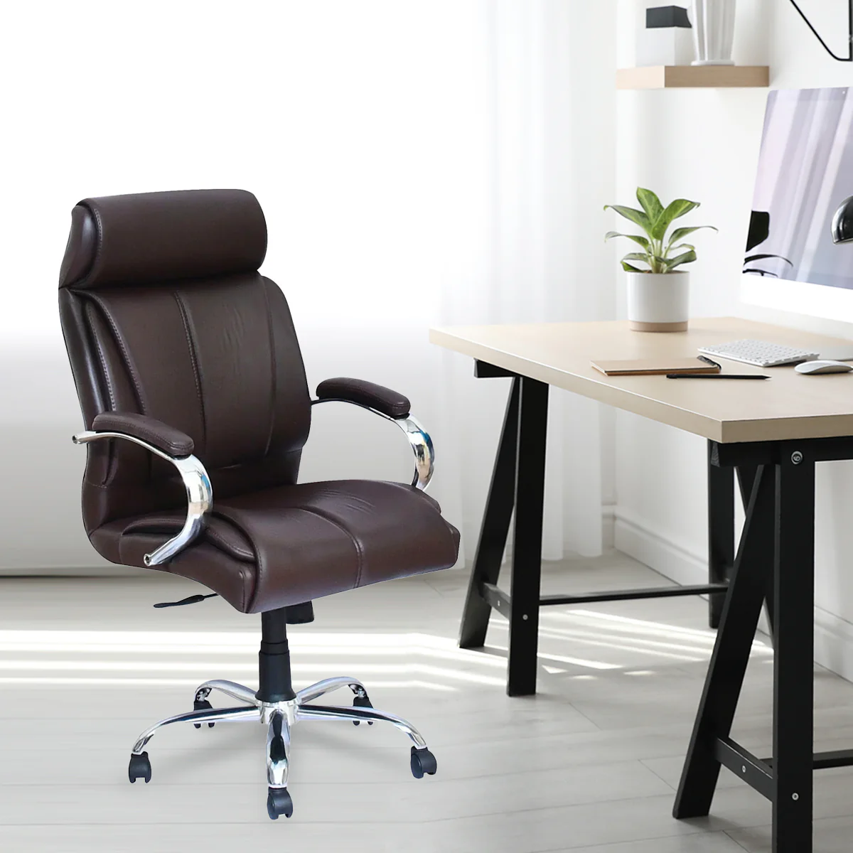 Nilkamal Belgrade High Back Office Chair - Image 11