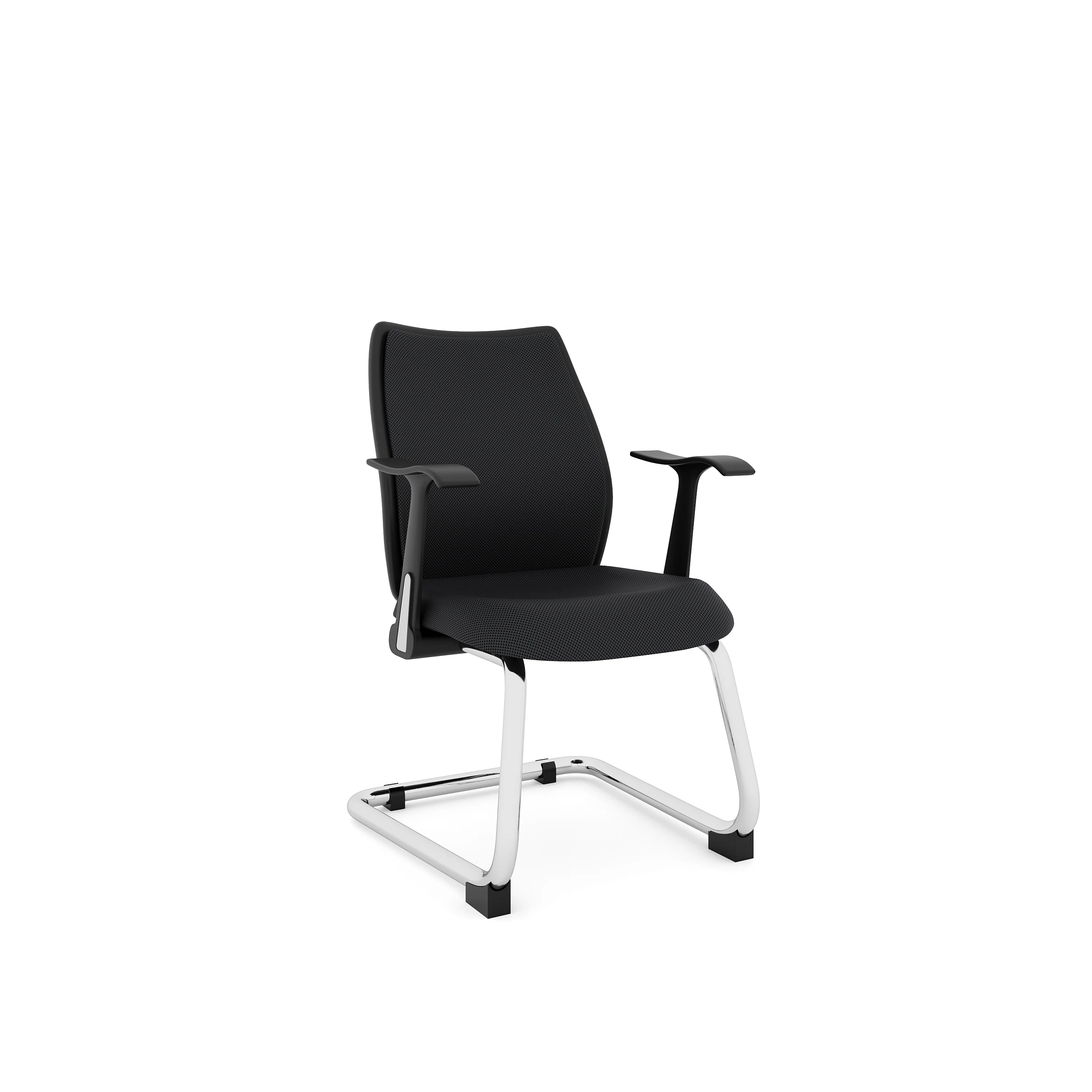 Nilkamal Blaze Visitor Chair (Black) - Image 3