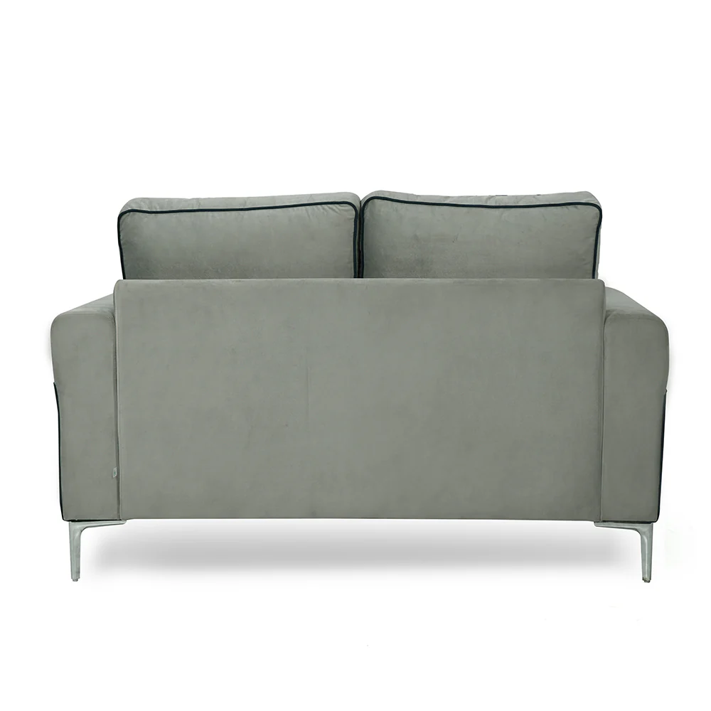 Nilkamal Boston 2 Seater Sofa (Grey & Blue) - Image 8