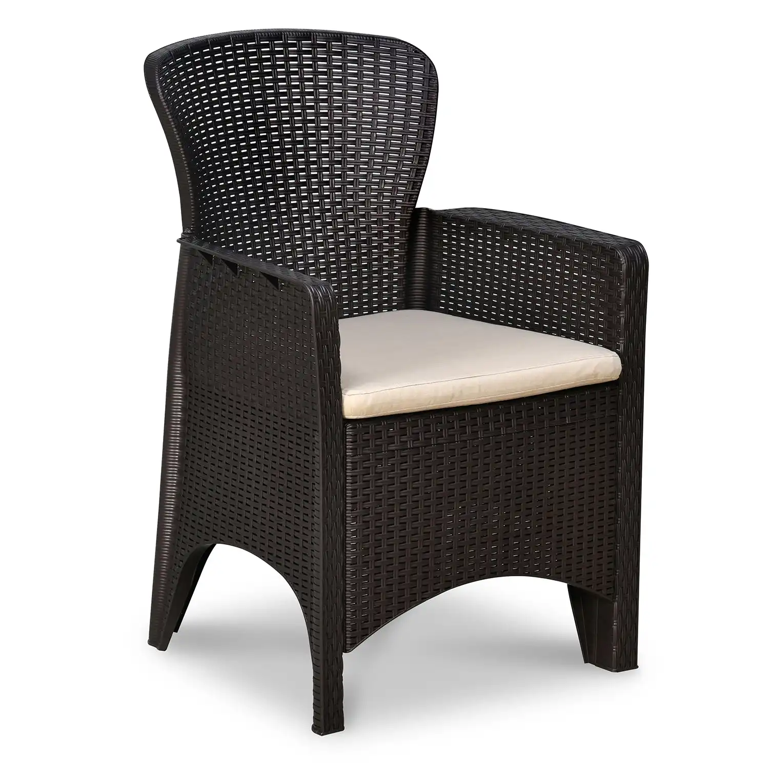 Nilkamal Breeze 2 Seater Balcony Sofa set with Center Table with Glass - Image 11