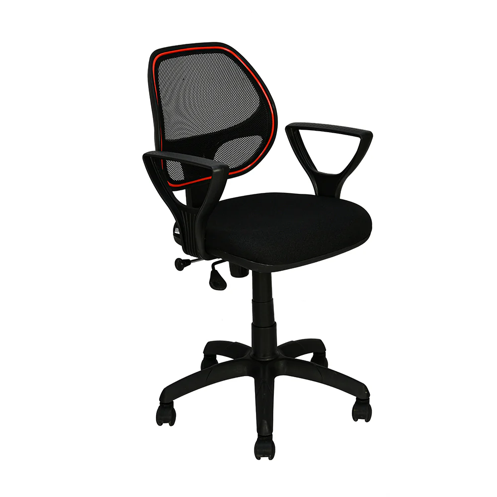 Nilkamal Calida Mesh Back Office Chair (Black) - Image 3
