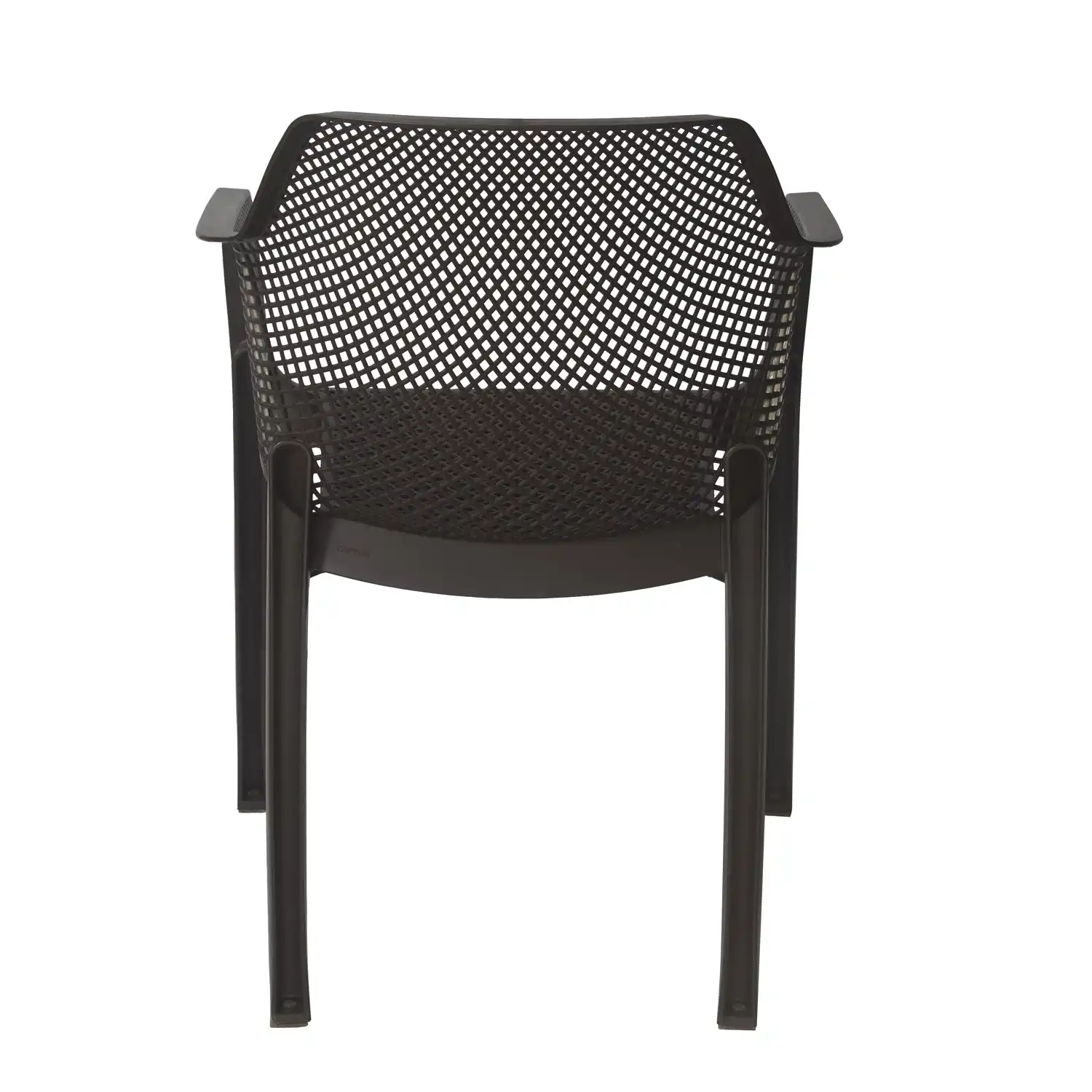 Nilkamal Captain Plastic Arm Chair (Season Rust Brown) - Image 11