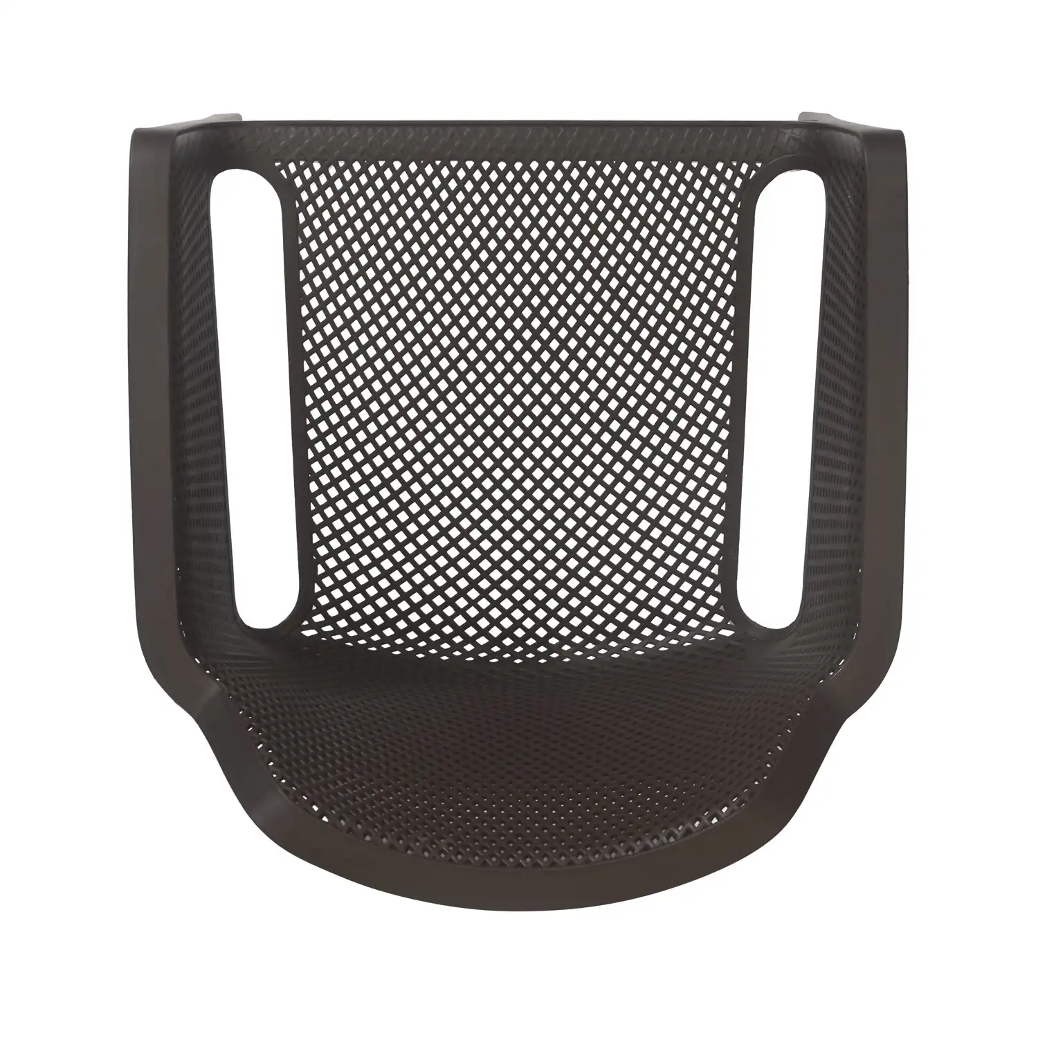 Nilkamal Captain Plastic Arm Chair (Season Rust Brown) - Image 8