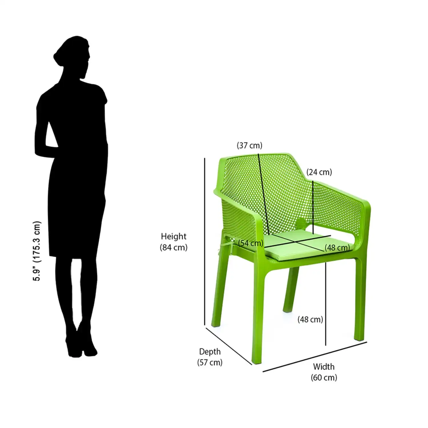 Nilkamal Captain Chair with Leatherette Cushion - Image 19