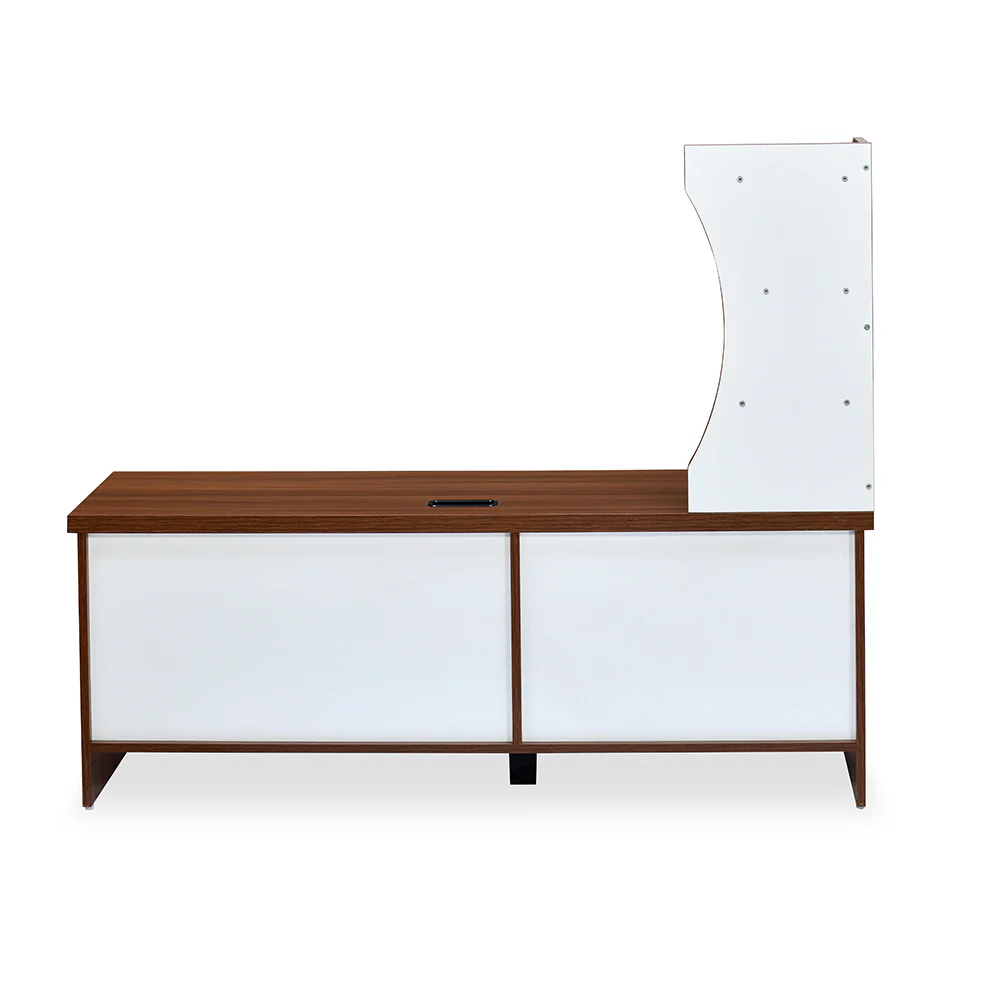 Nilkamal Caspian Wall Unit (Walnut and White) - Image 5