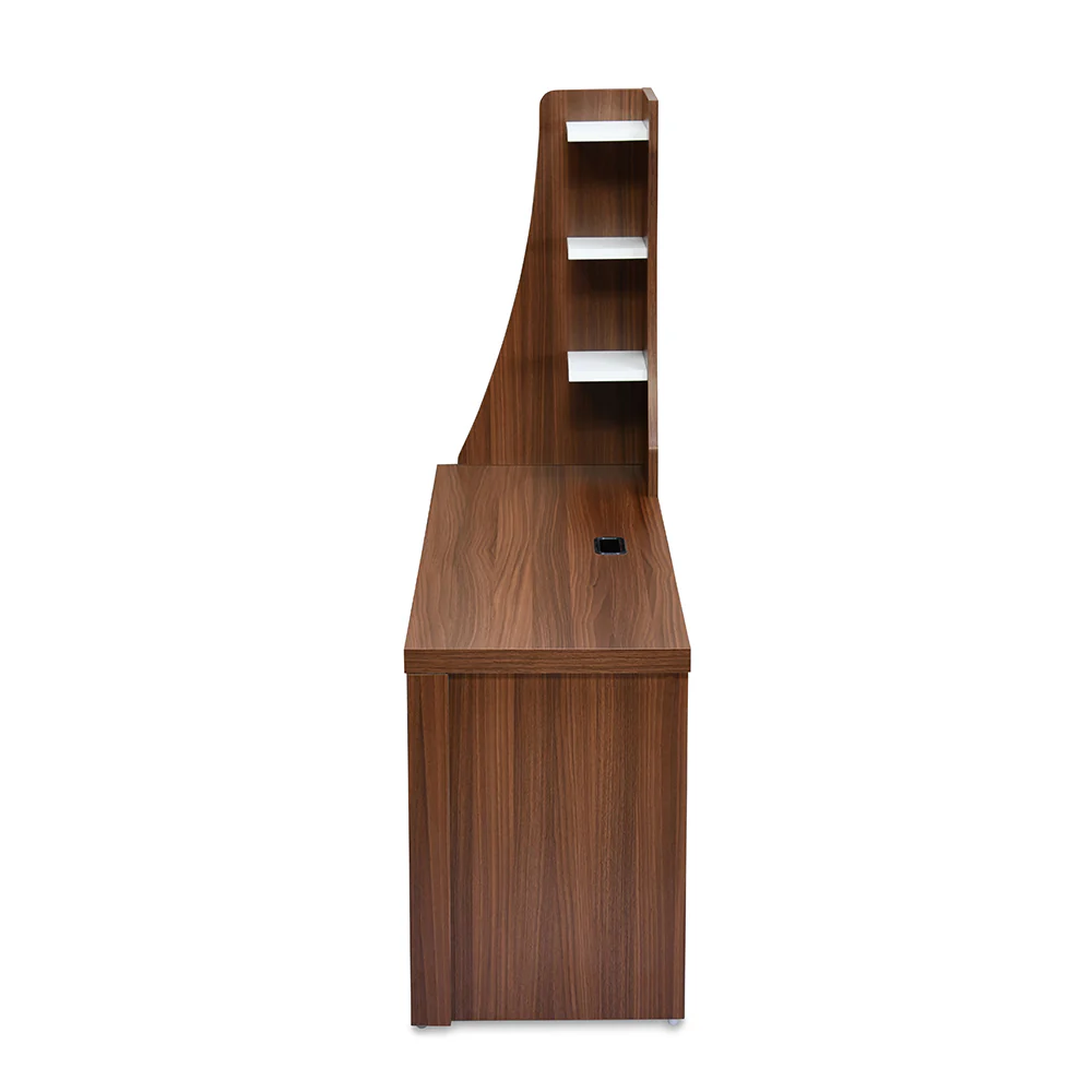 Nilkamal Caspian Wall Unit (Walnut and White) - Image 6