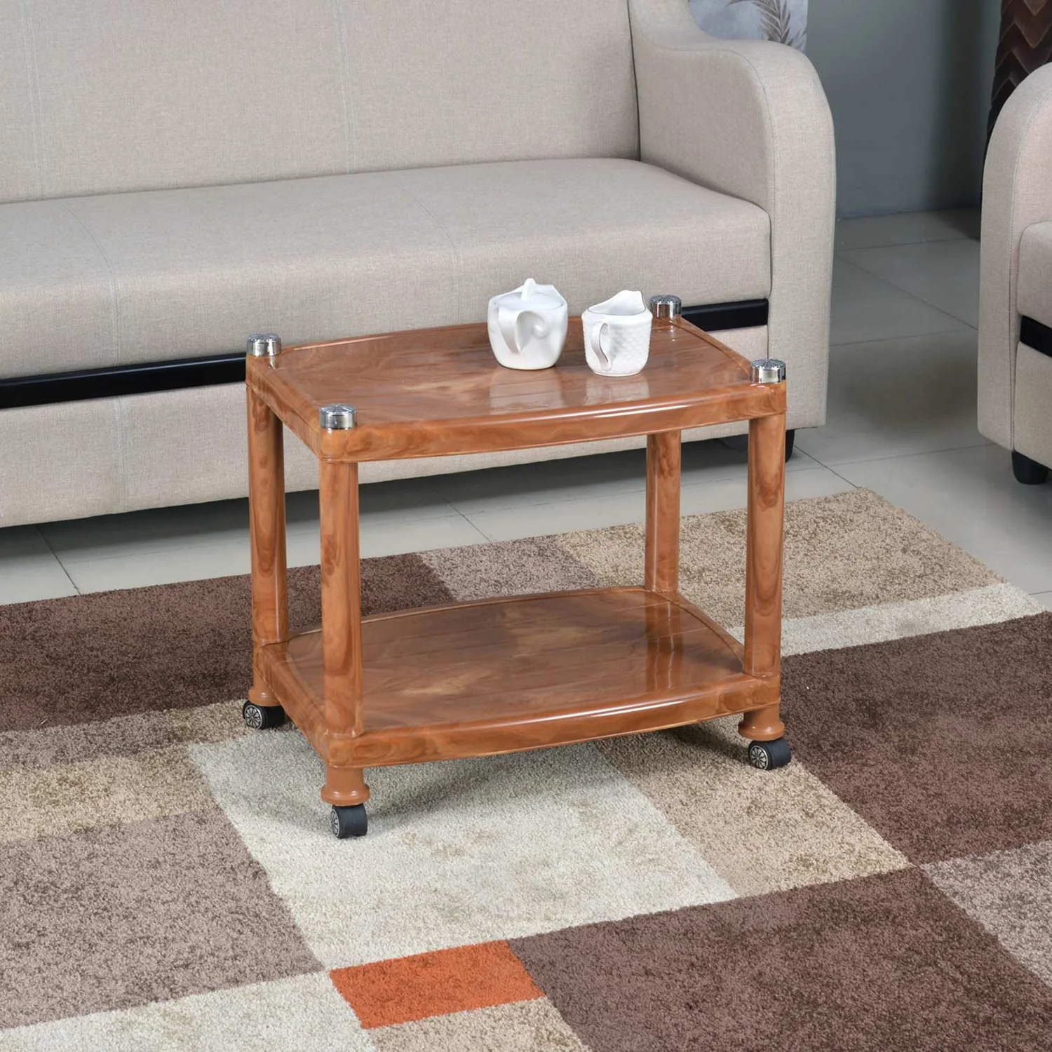 Nilkamal Centro Table 02 (Pear Wood) - Image 10