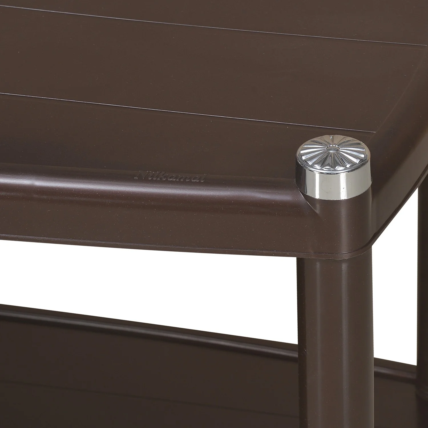 Nilkamal Centro Table 05 (Weather Brown) - Image 6