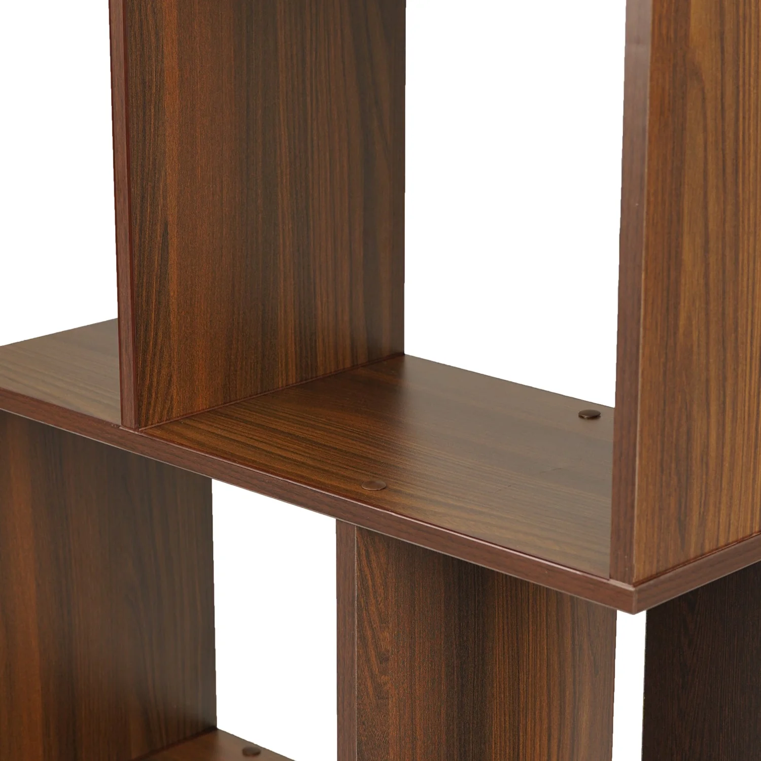 Nilkamal Checkers 4 Tier Book Shelf (Walnut) - Image 7
