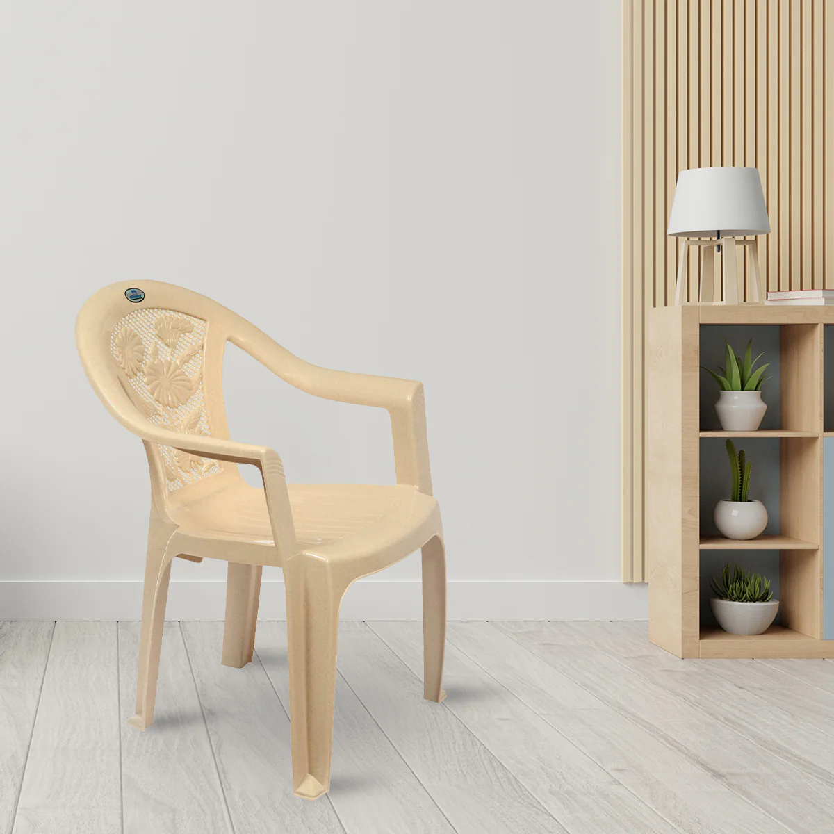 Nilkamal CHR2060 Plastic Arm Chair - Image 3